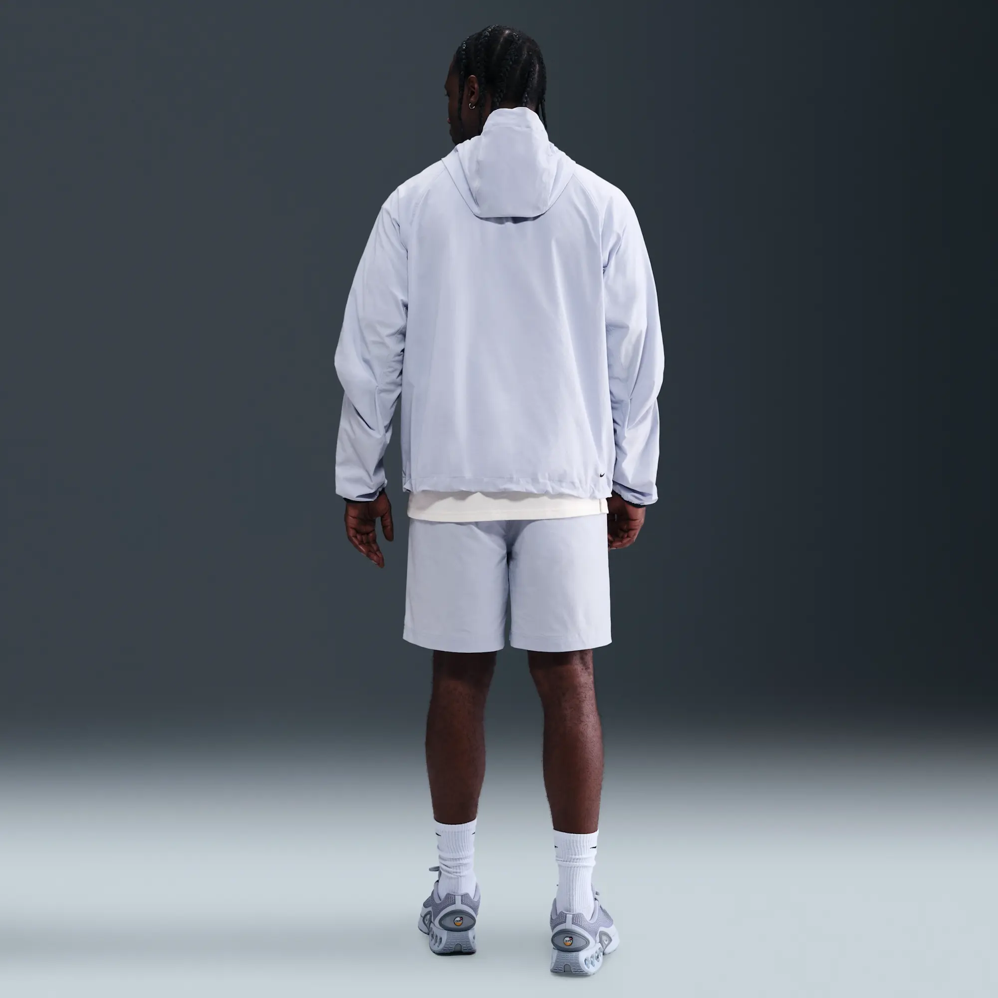 Nike Tech Men's Woven Shorts - Grey - Nylon/Elastane