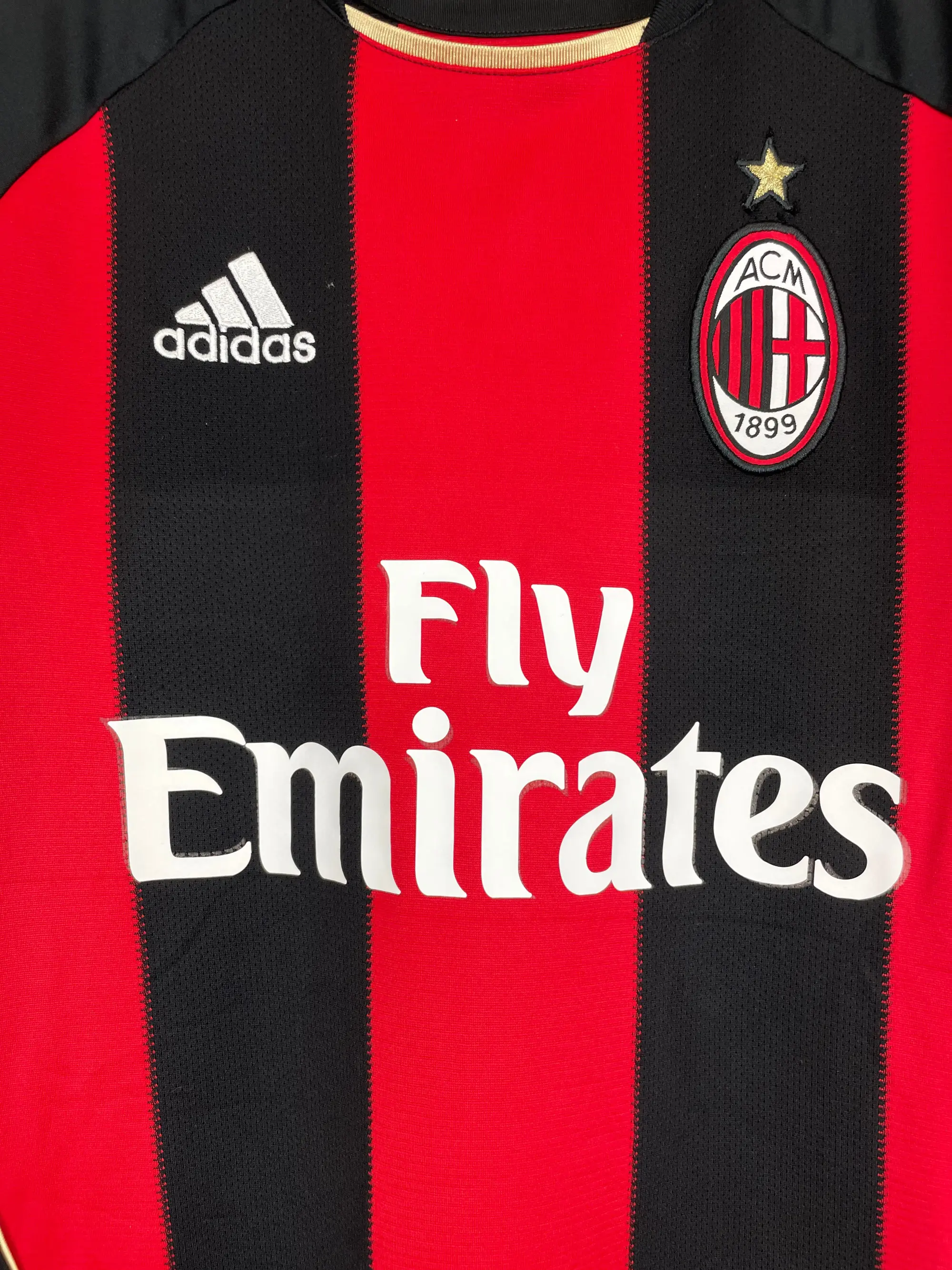 2010/11 AC MILAN RONALDINHO #80 HOME SHIRT (S) ADIDAS, Cult Kits