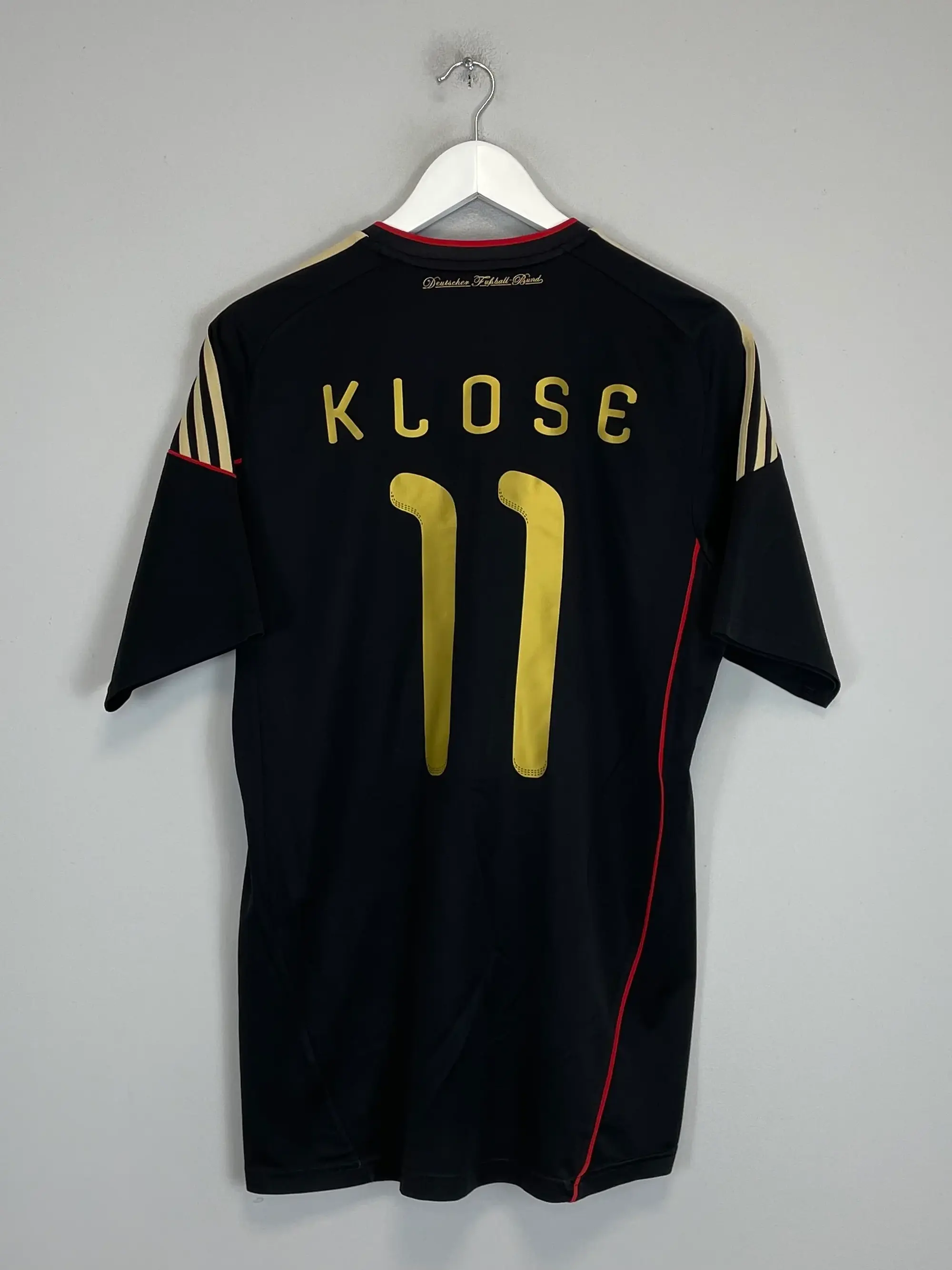 2010/11 GERMANY KLOSE #11 AWAY SHIRT (M) ADIDAS, Cult Kits