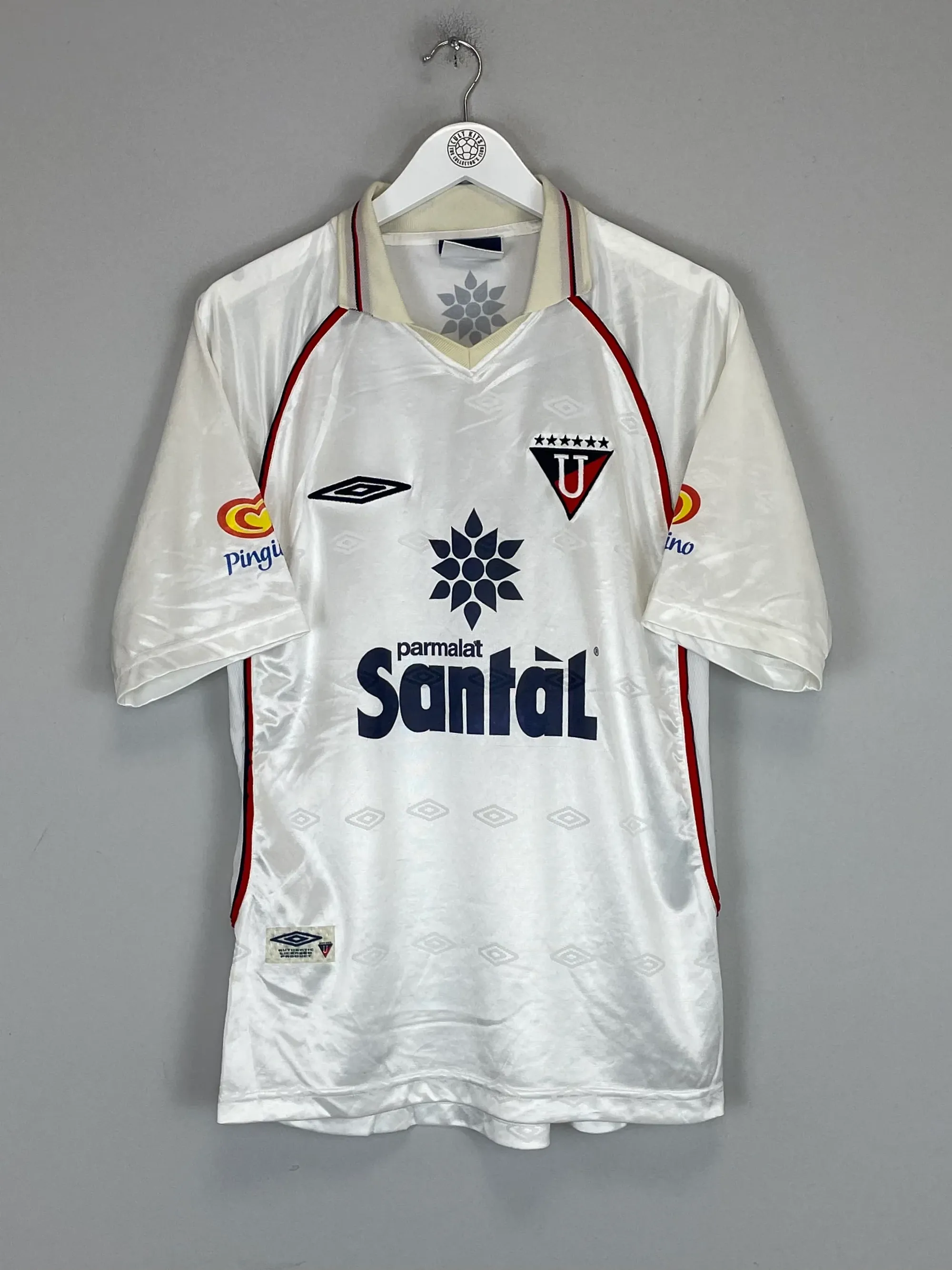 2002 LDU QUITO HOME SHIRT (L) UMBRO, Cult Kits