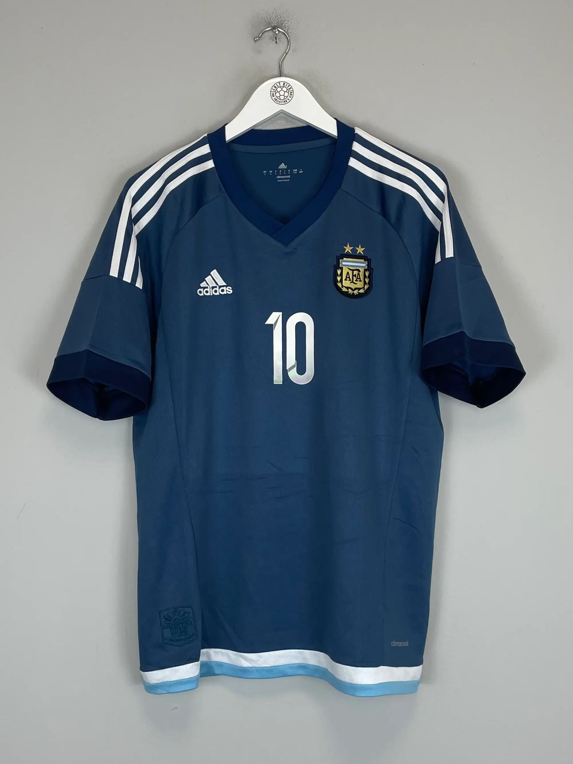 2015/16 ARGENTINA MESSI #10 AWAY SHIRT (L) ADIDAS, Cult Kits