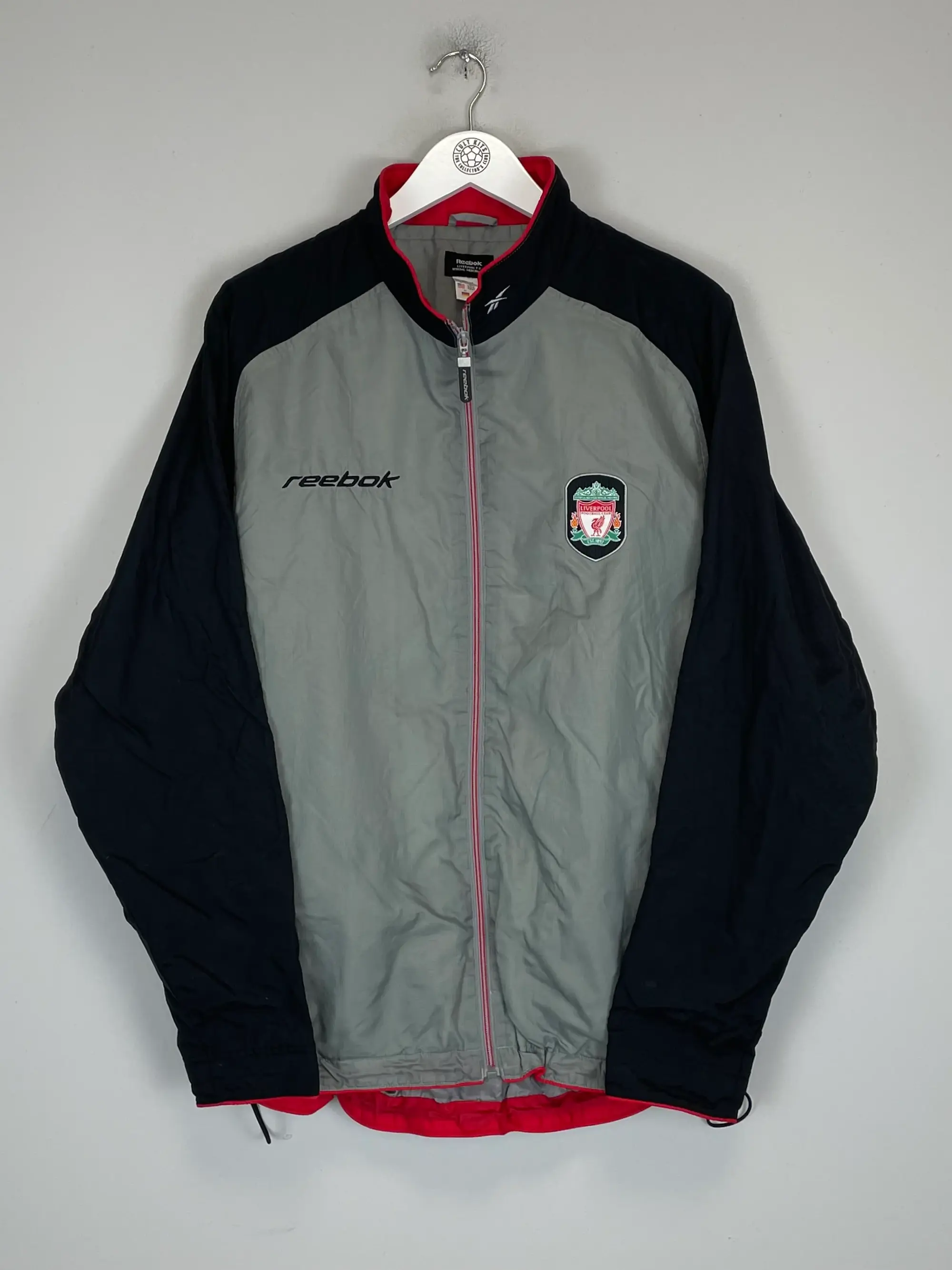 2002/04 LIVERPOOL TRACK JACKET (M) REEBOK, Cult Kits