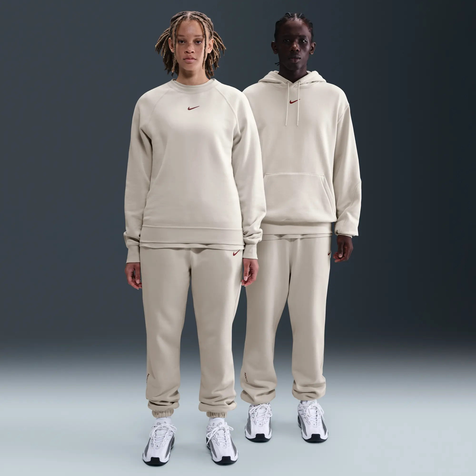Nike NOCTA NOCTA Fleece CS Tracksuit Bottoms - Brown - Cotton/Polyester