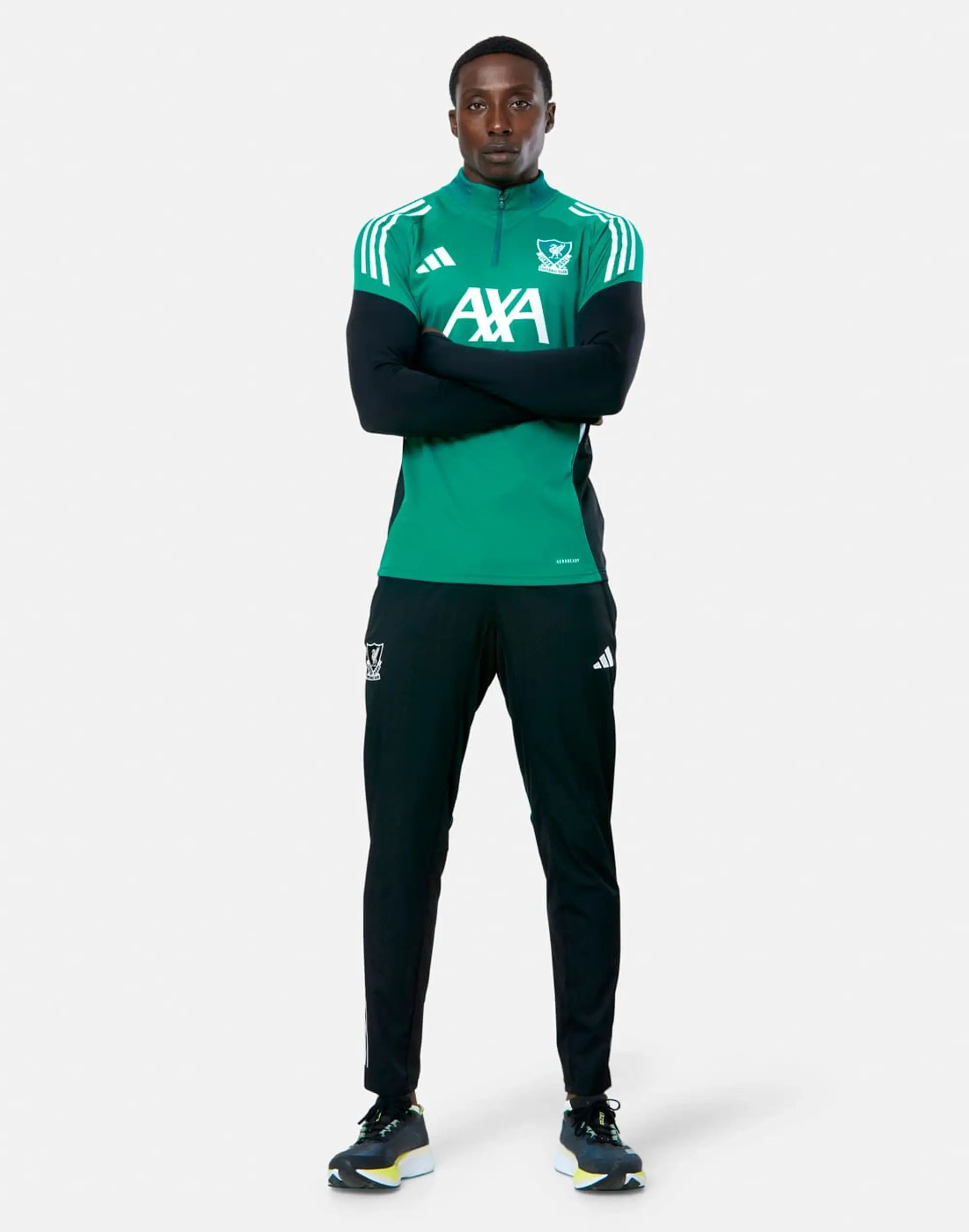 adidas Liverpool FC Presentation Track Pants - Black - Mens