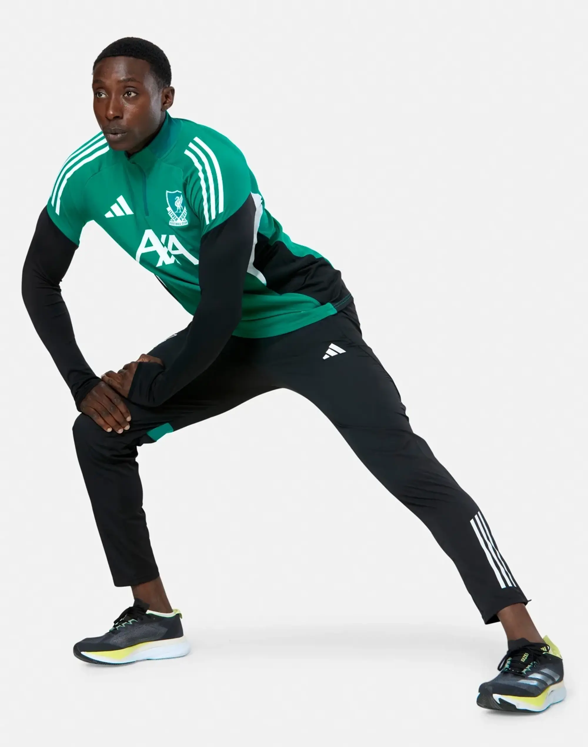 adidas Liverpool FC Presentation Track Pants - Black - Mens