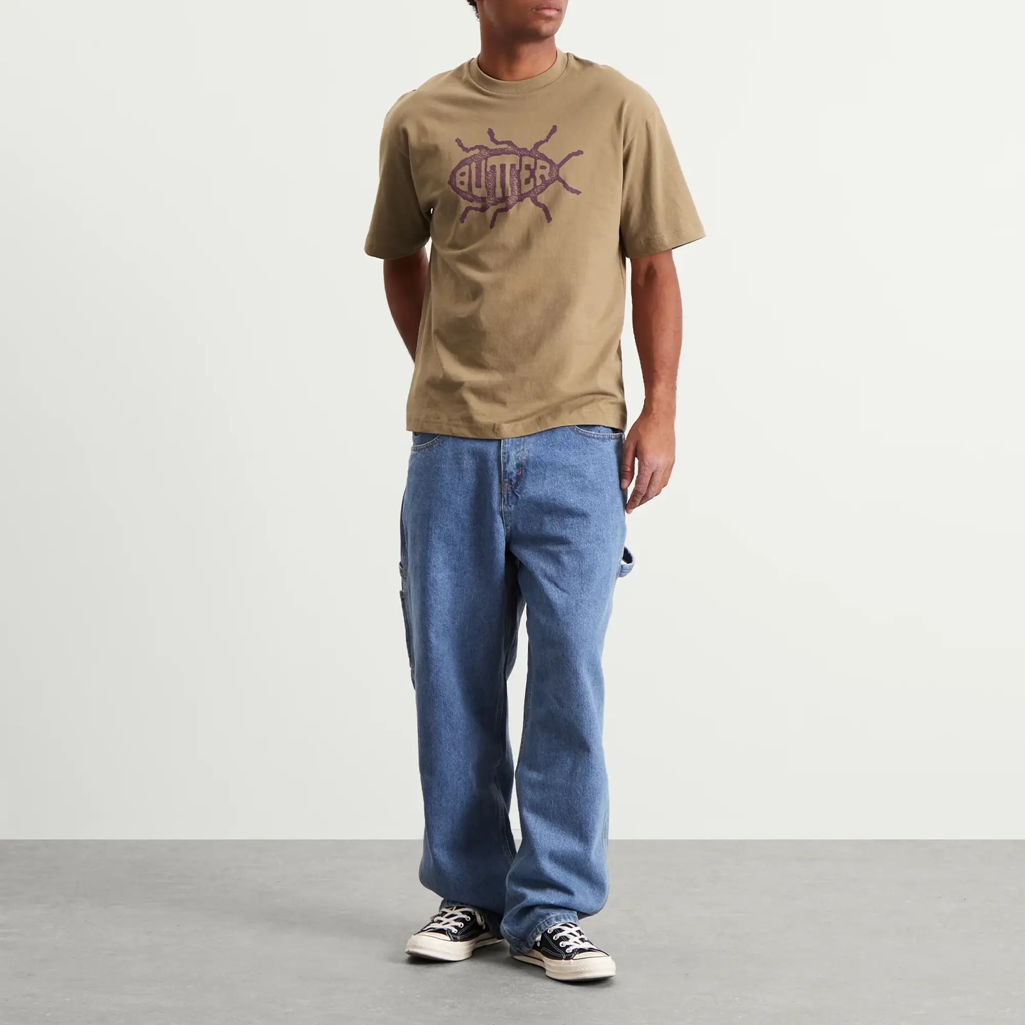Butter Goods Men's Roach T-Shirt Stone