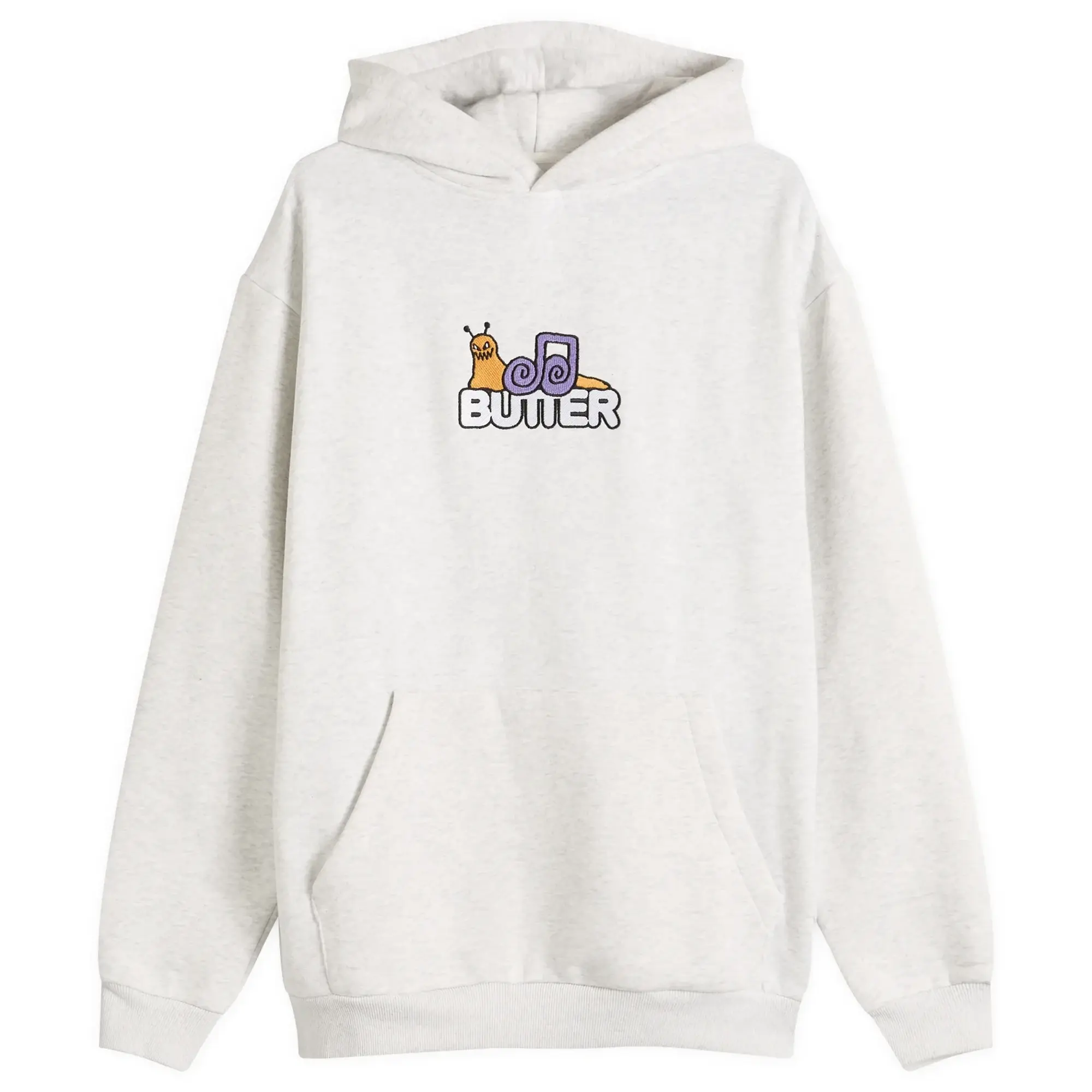 Butter Goods Men's Snail Hoodie Ash