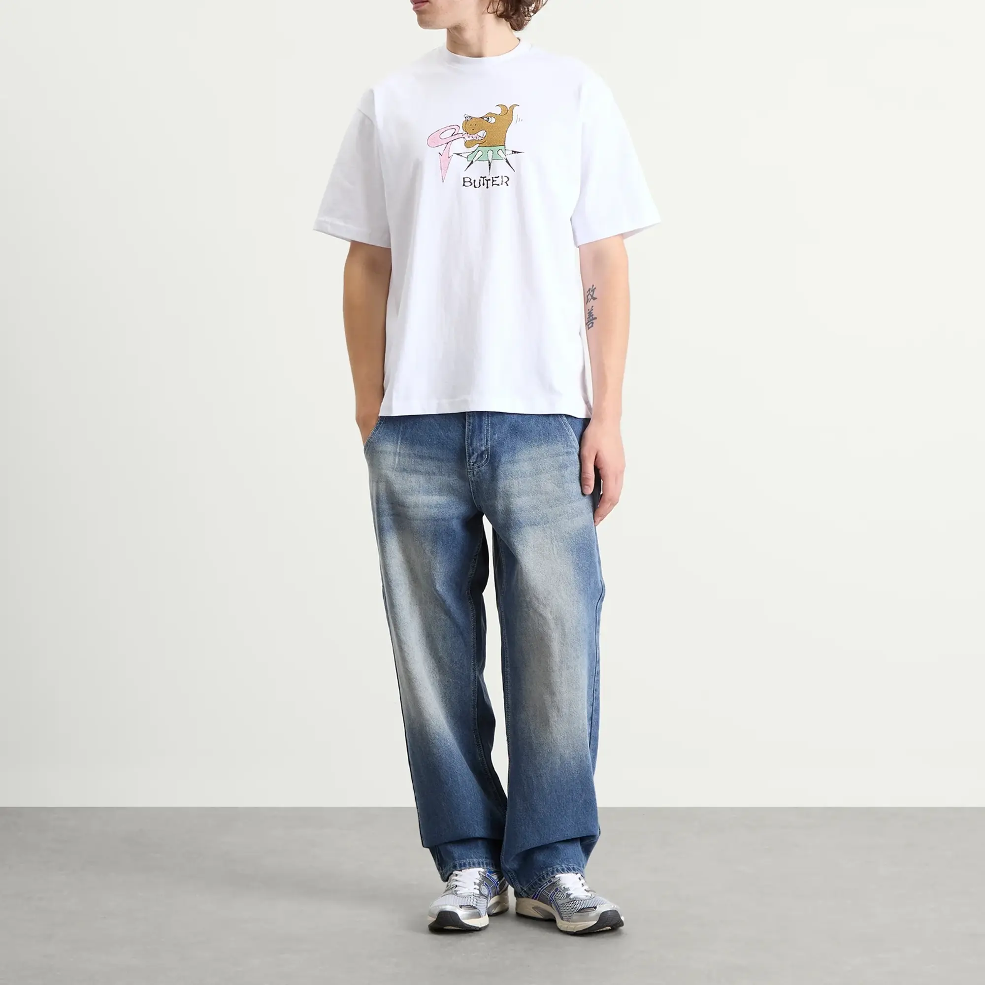 Butter Goods Men's Canine T-Shirt White