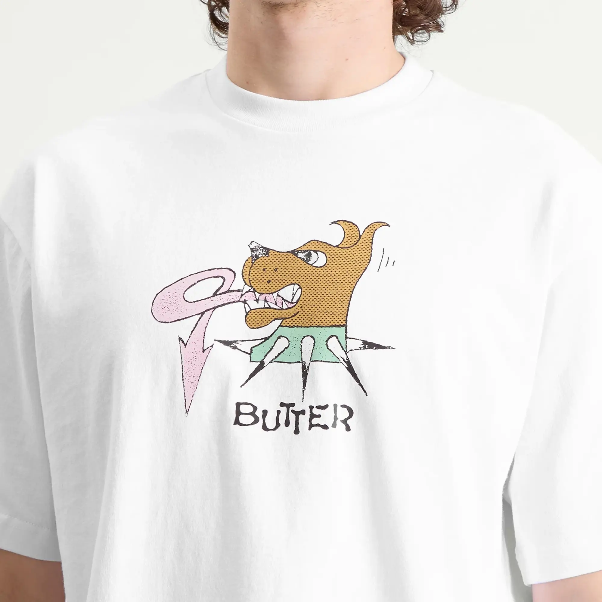 Butter Goods Men's Canine T-Shirt White