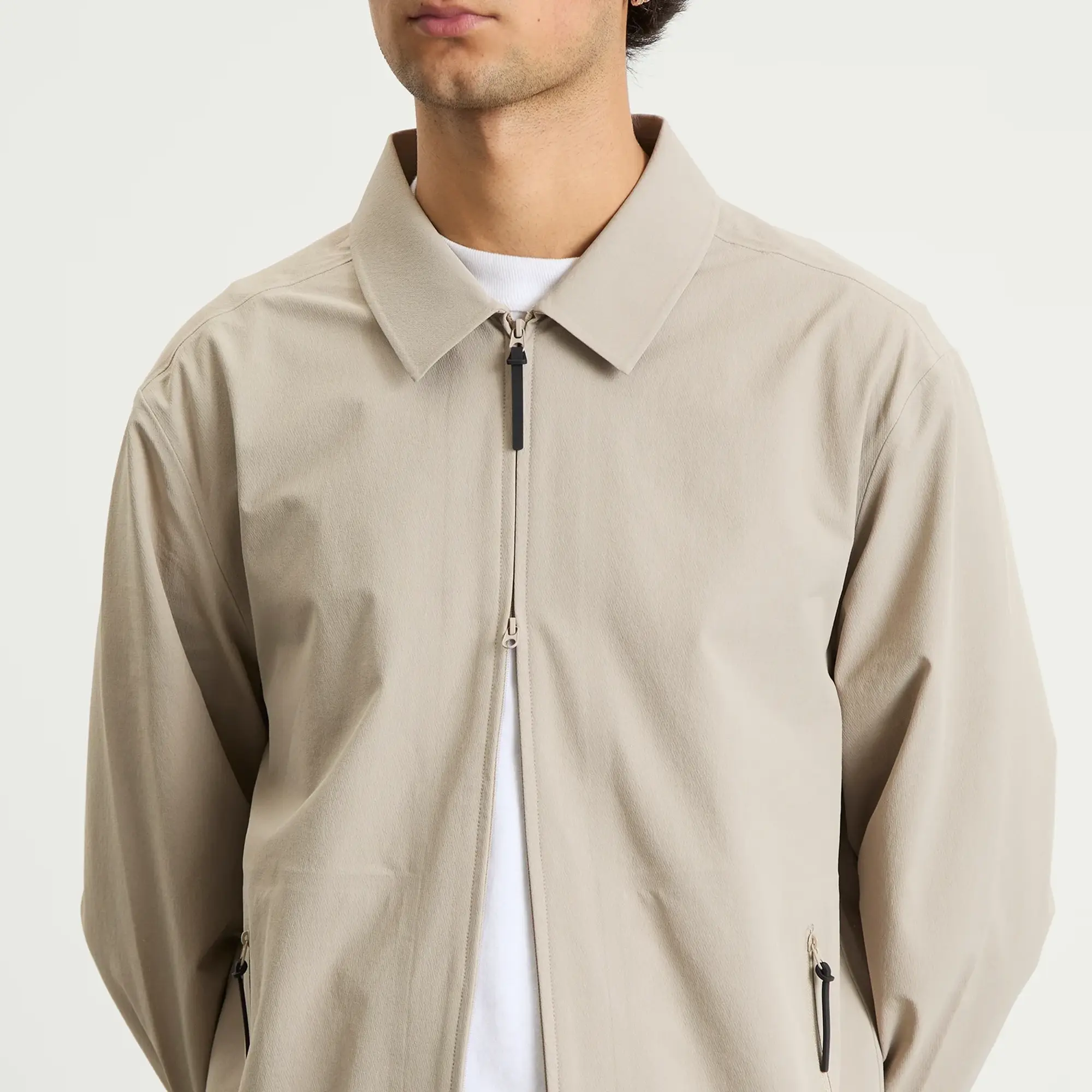 Hiking Patrol Men's Edge Softshell Technical Shirt Beige