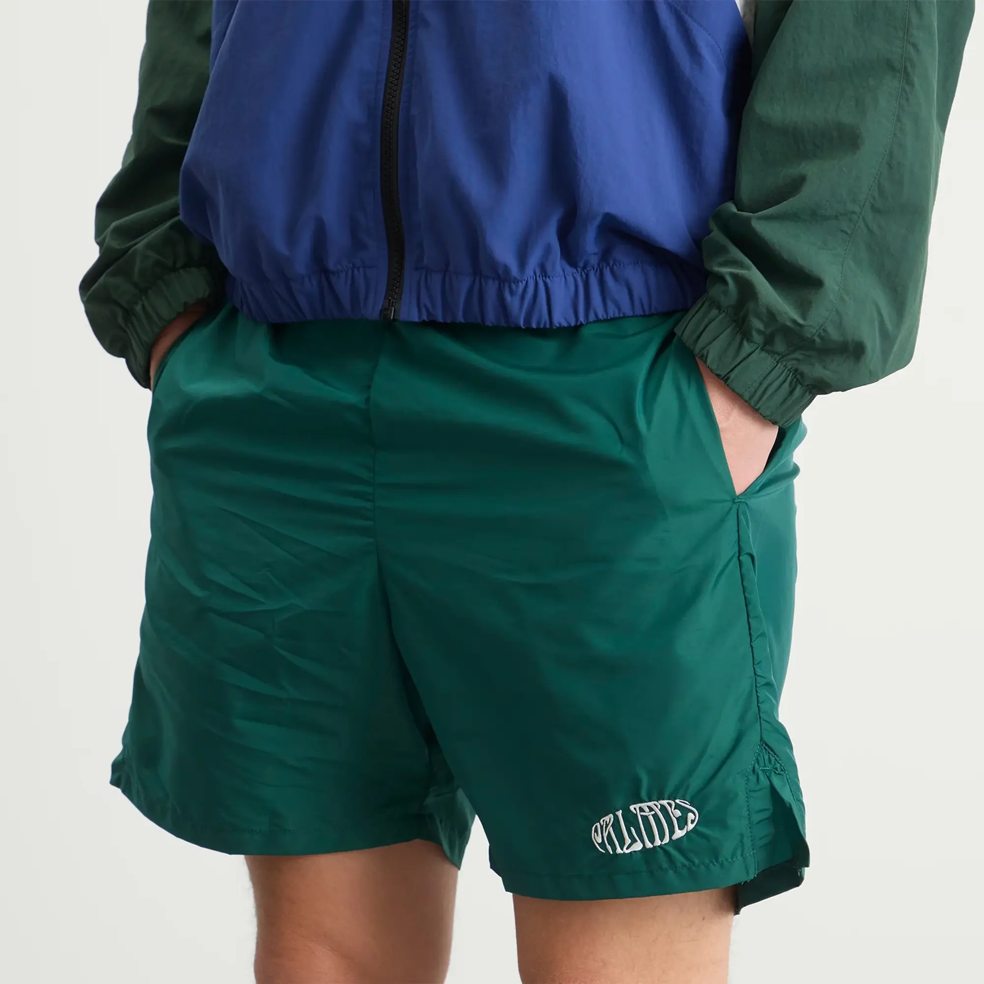 Palmes Men's Oval Tennis Shorts Dark Green
