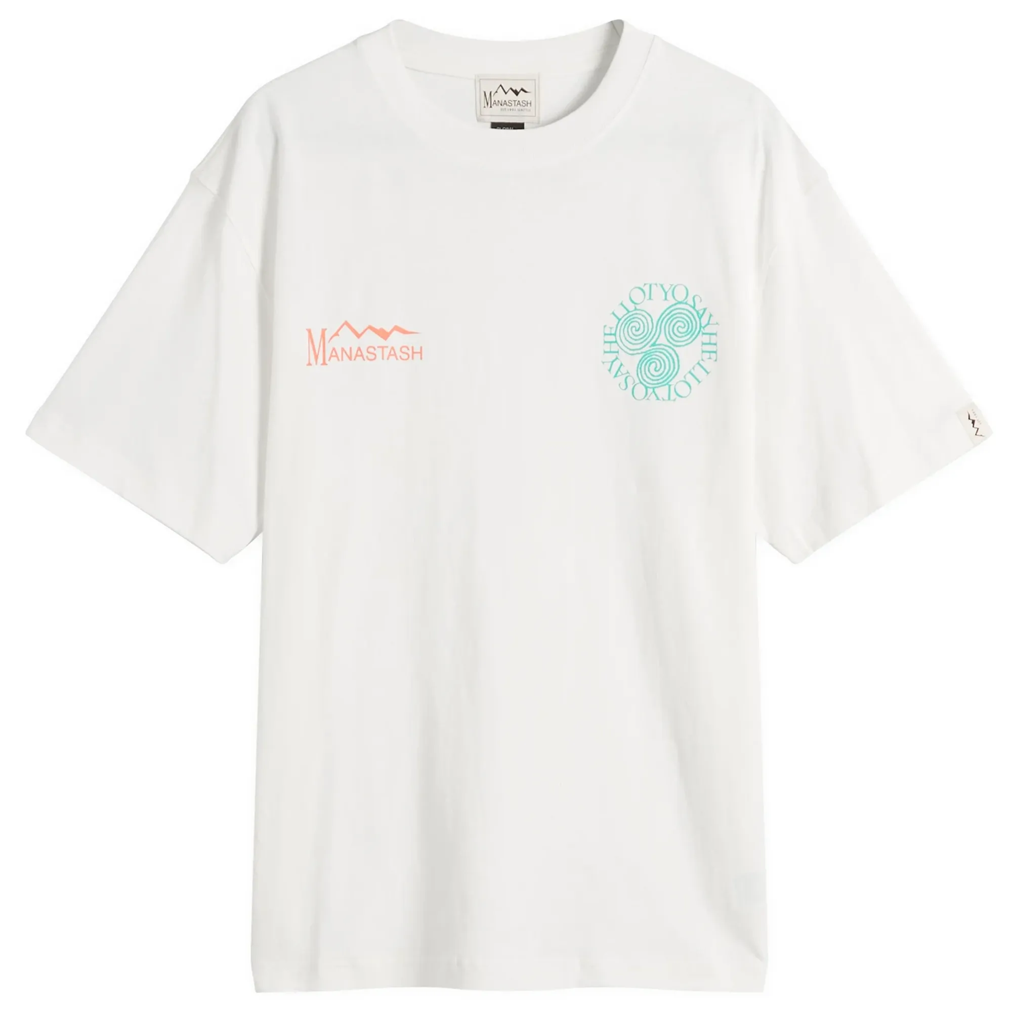 Manastash Men's Say Hello T-Shirt White