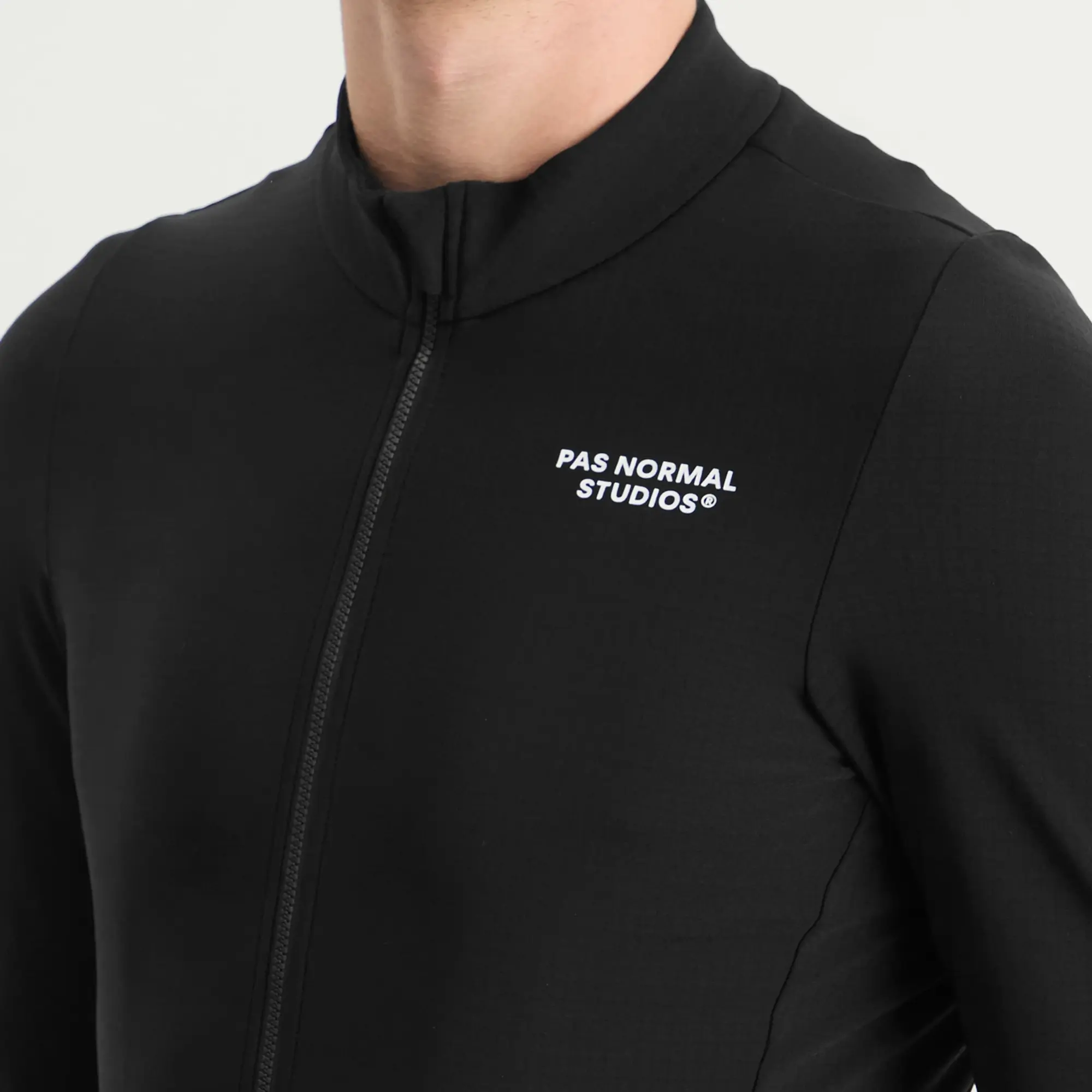 Pas Normal Studios Men's Essential Long Sleeve Jersey Black