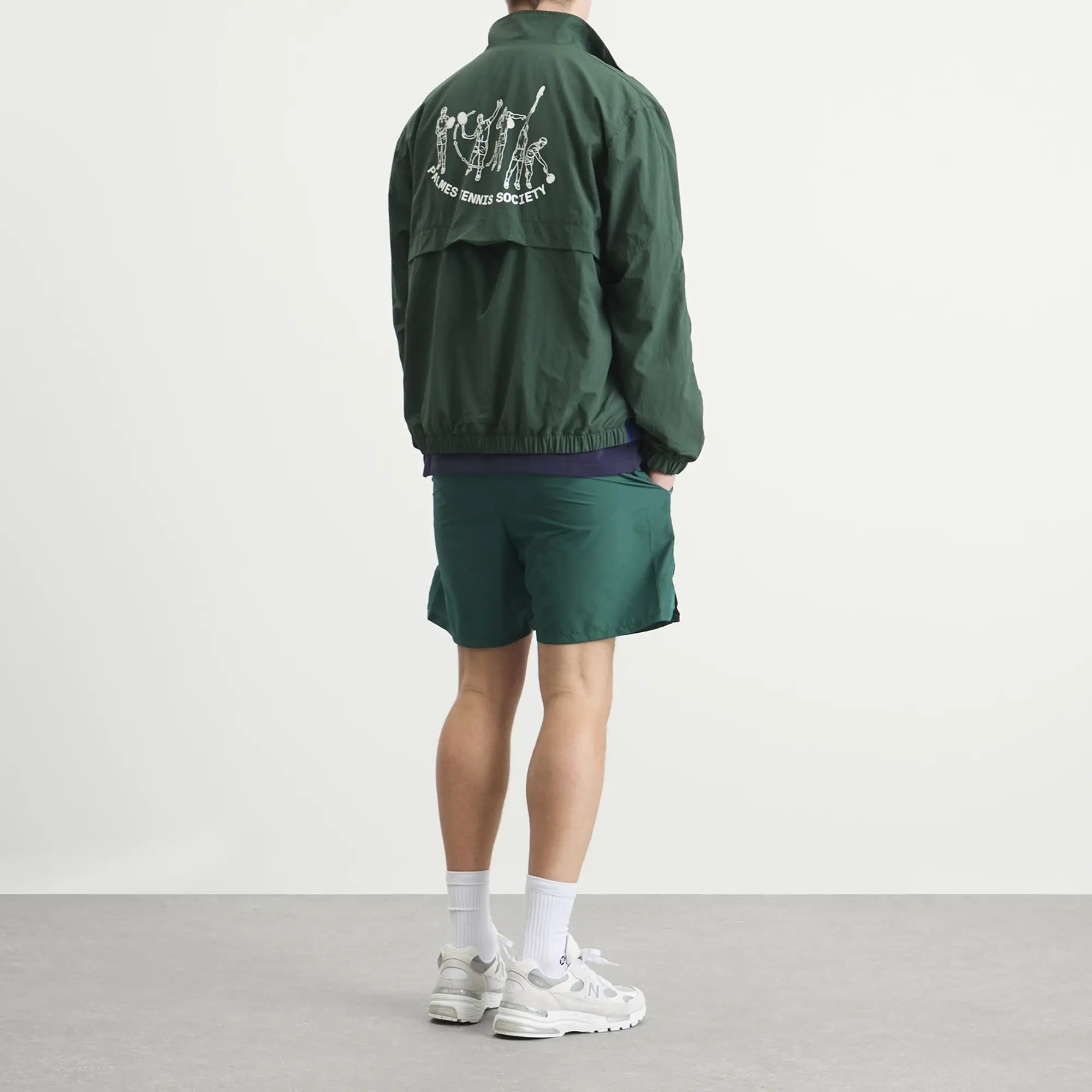 Palmes Men's Practice Track Jacket Dark Green