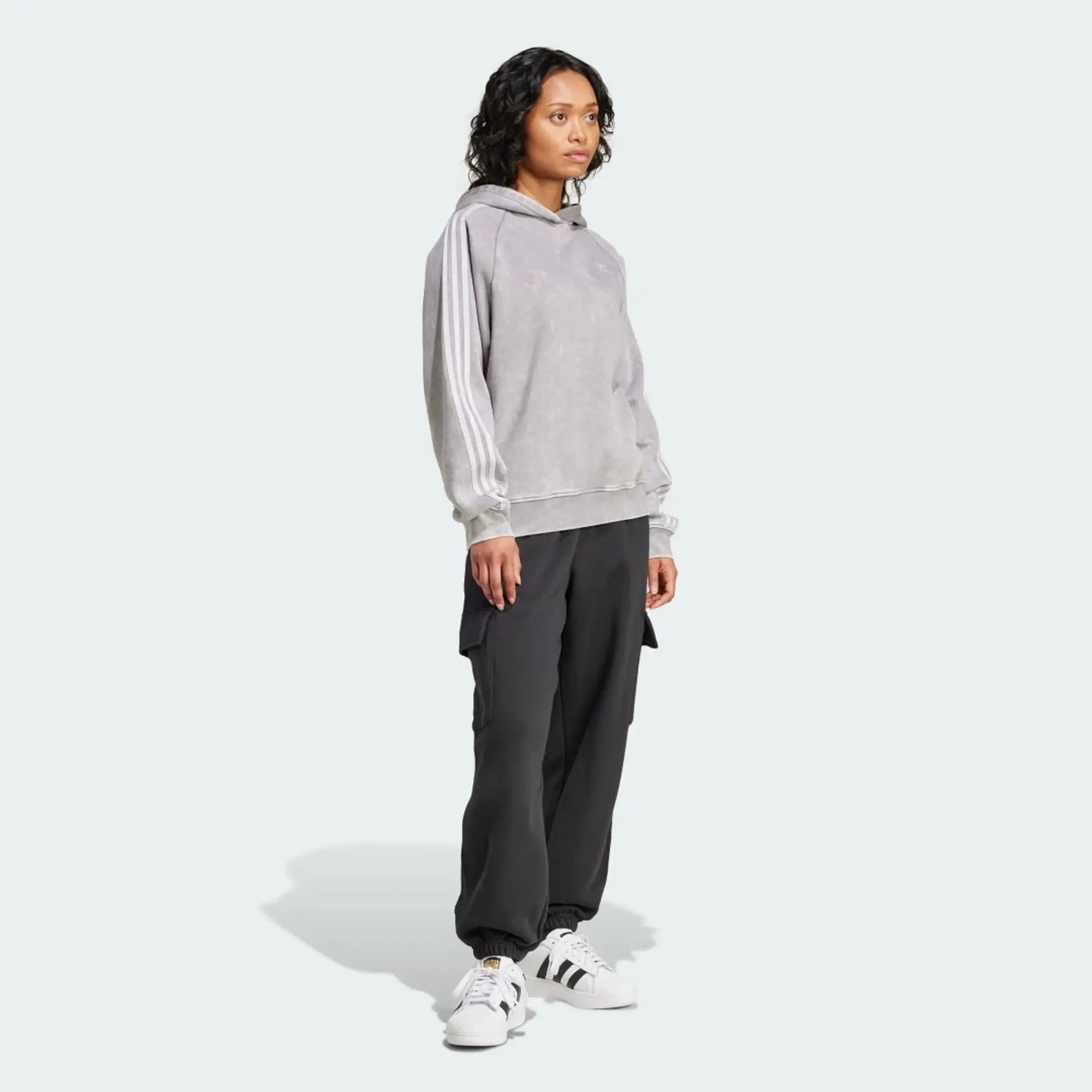 adidas Washed-Out Boyfriend-Fit Hoodie