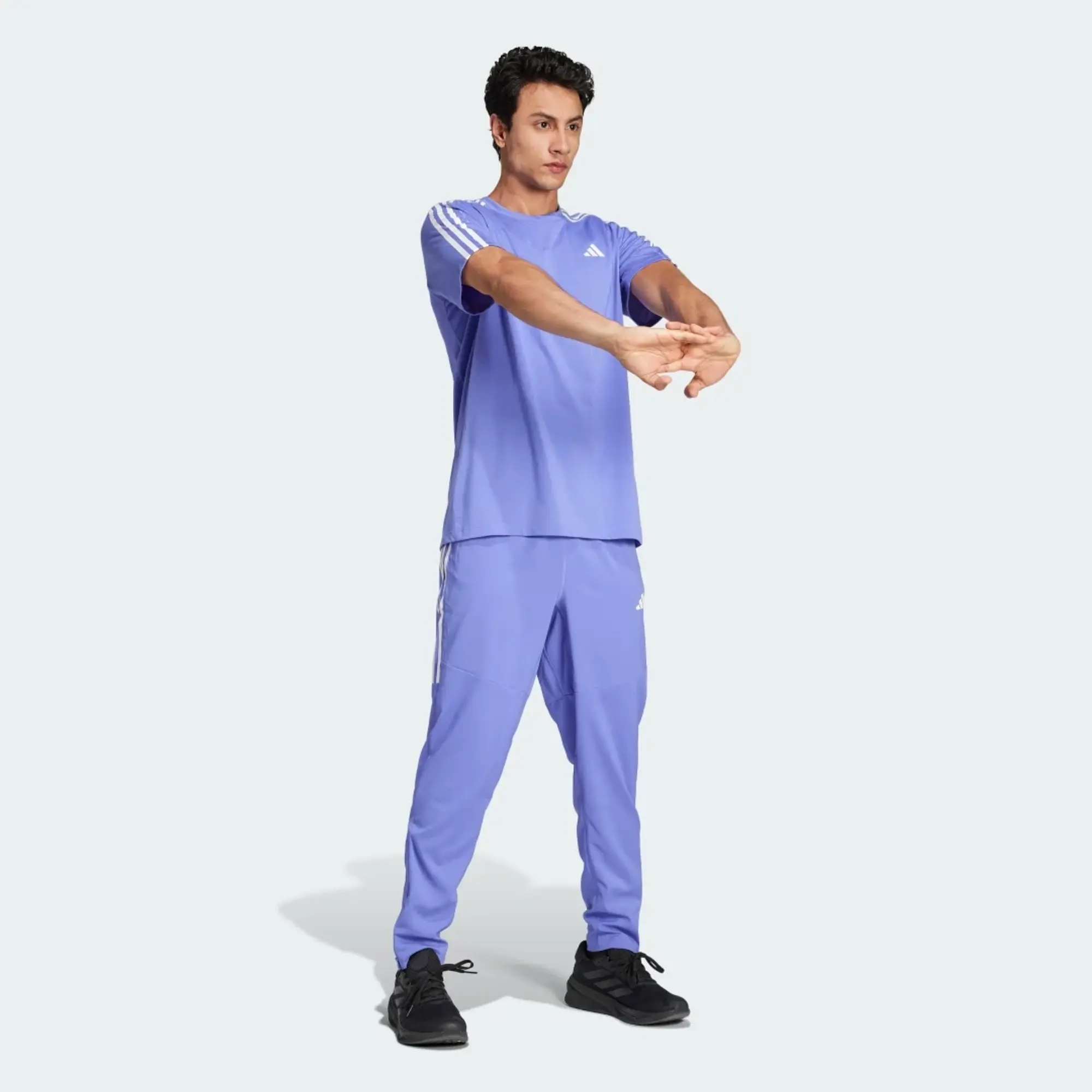 adidas Own the Run 3-Stripes Joggers