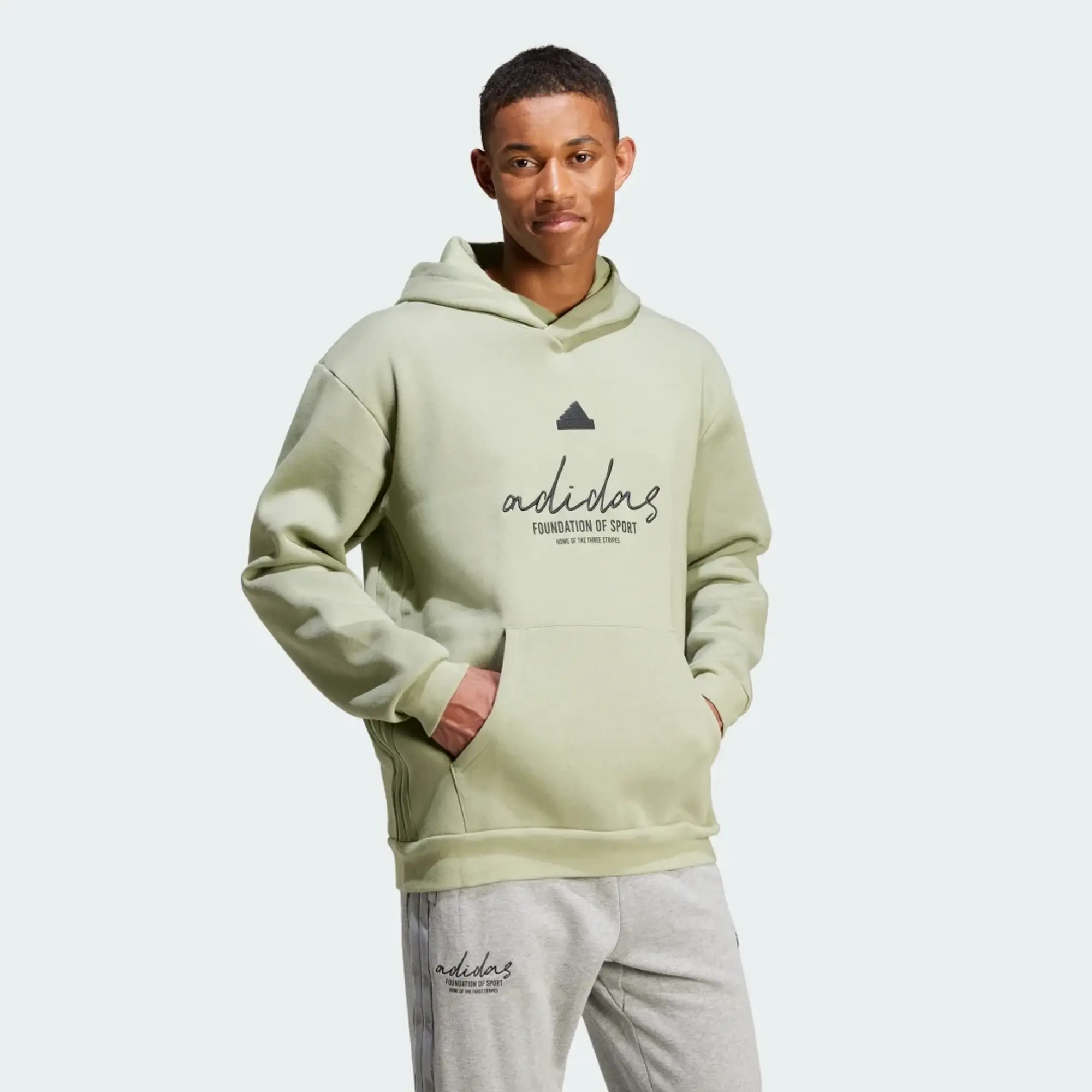 adidas Brand Love Fleece Hoodie