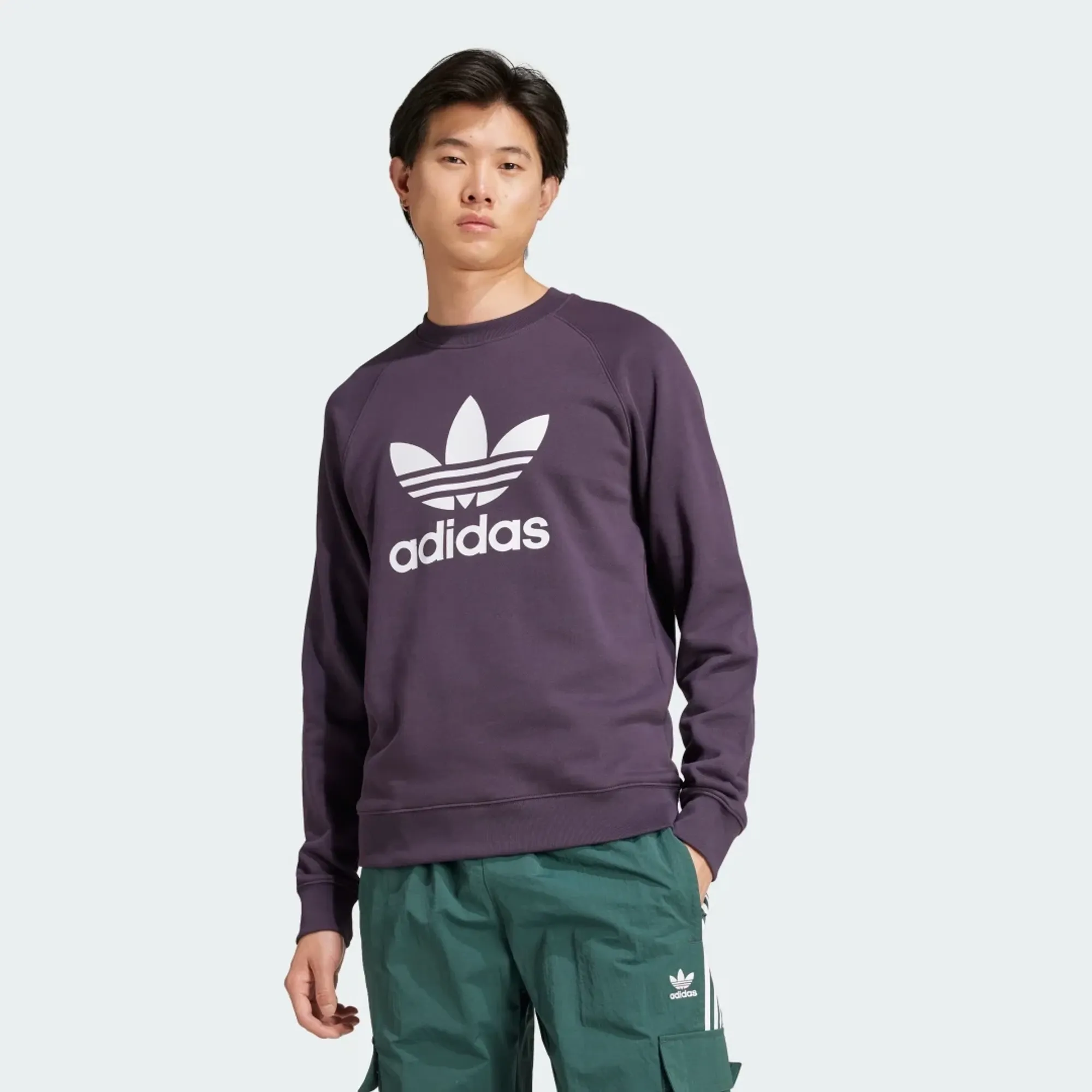 adidas Adicolor Classics Trefoil Crewneck Sweatshirt