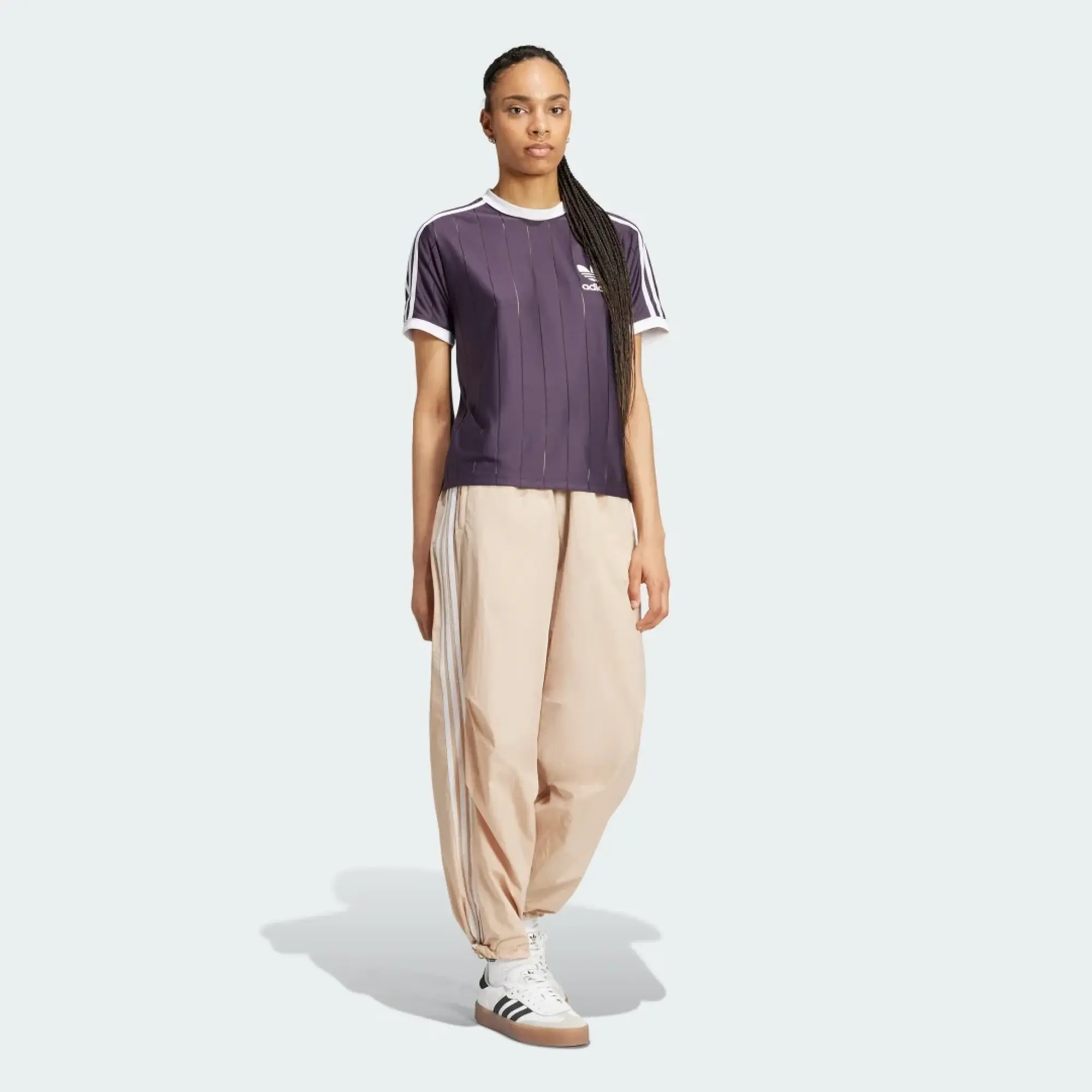 adidas Adicolor 3-Stripes Pinstripe T-Shirt