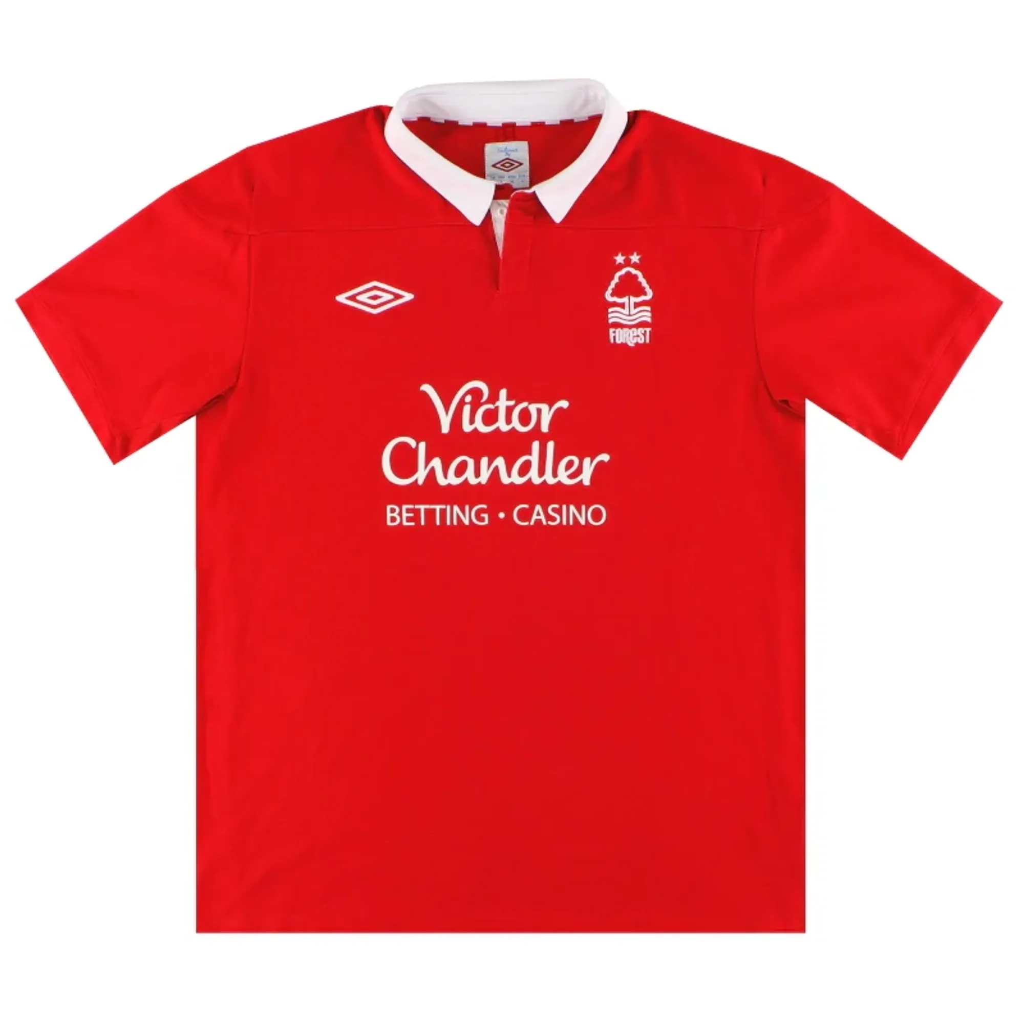 2011-12 Nottingham Forest Home Shirt *Mint* XL - Nottingham Forest / Mint 