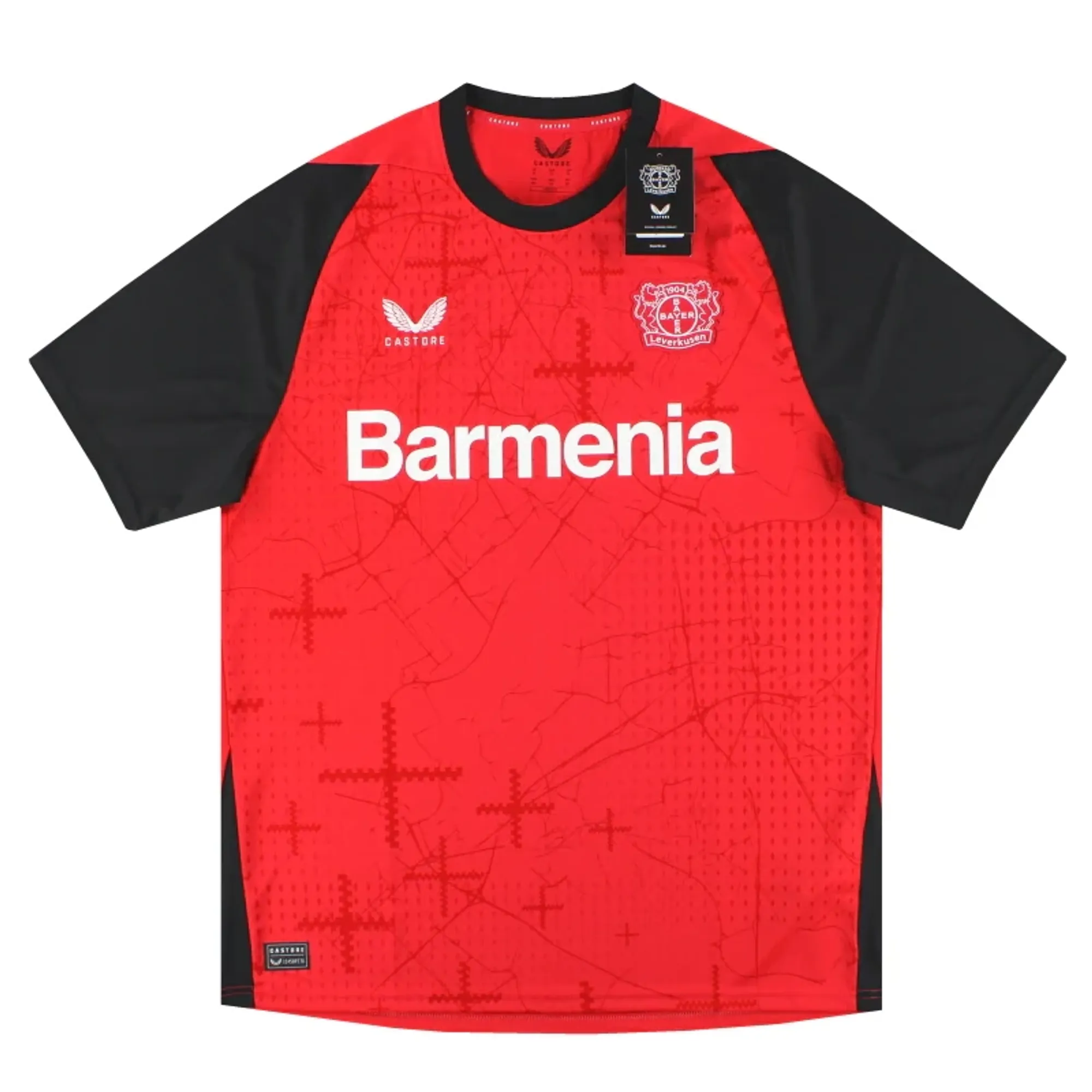 2024-25 Bayer Leverkusen Castore Home Shirt *BNIB* - Bayer Leverkusen / BNIB 