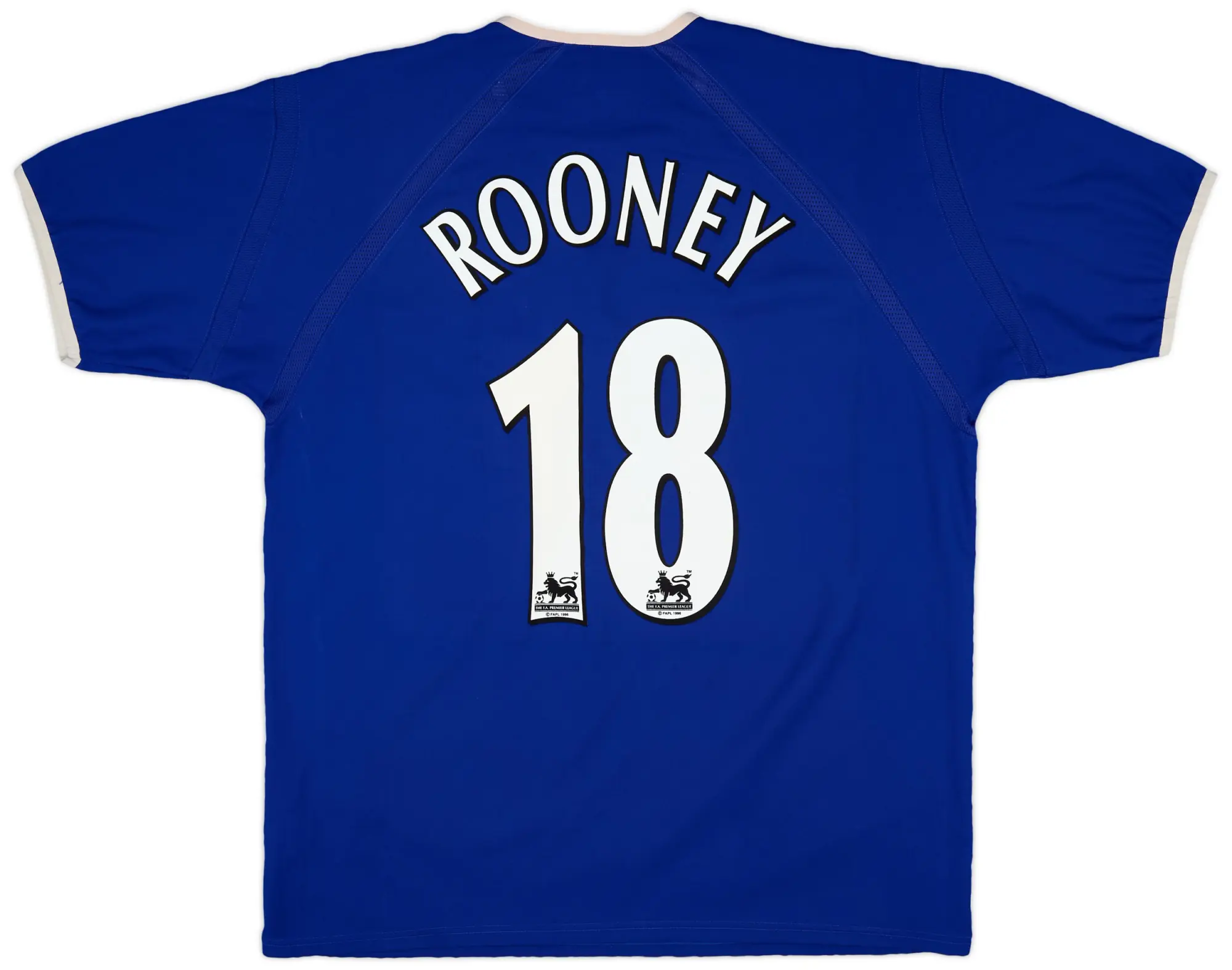 2003-04 Everton Home Shirt Rooney #18 - 9/10 - (XL)