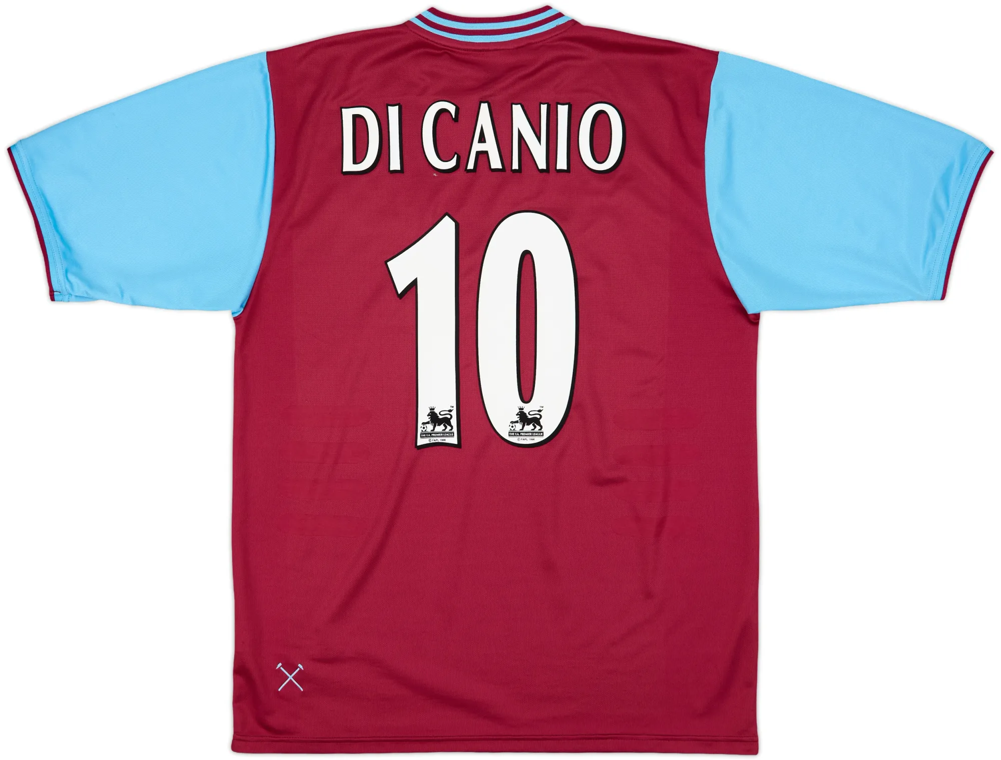 Fila West Ham United Mens SS Home Shirt 2001/03