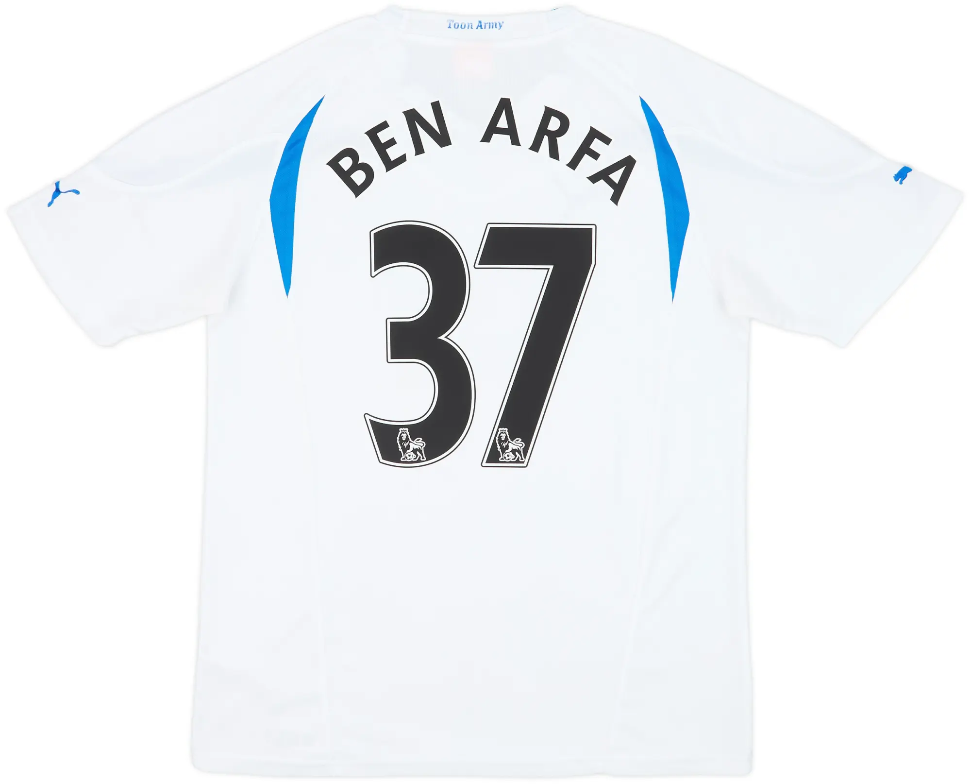 2010-11 Newcastle Third Shirt Ben Arfa #37 - 6/10 - (M)