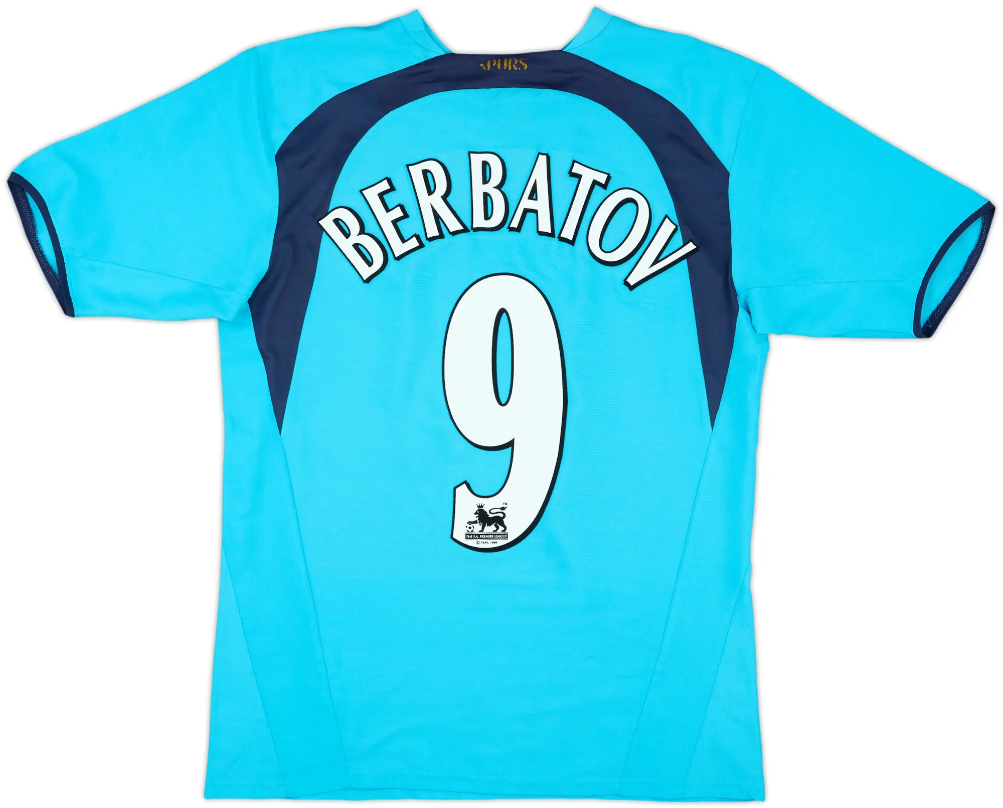 2006-07 Tottenham Away Shirt Berbatov #9 - 9/10 - (S)