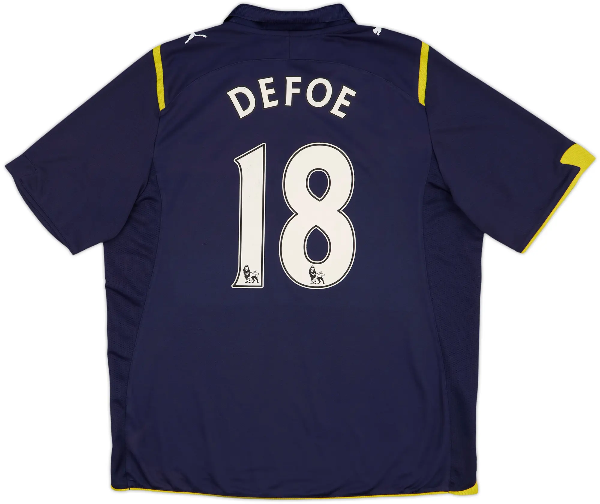 2009-10 Tottenham Away Shirt Defoe #18 - 6/10 - (XL)