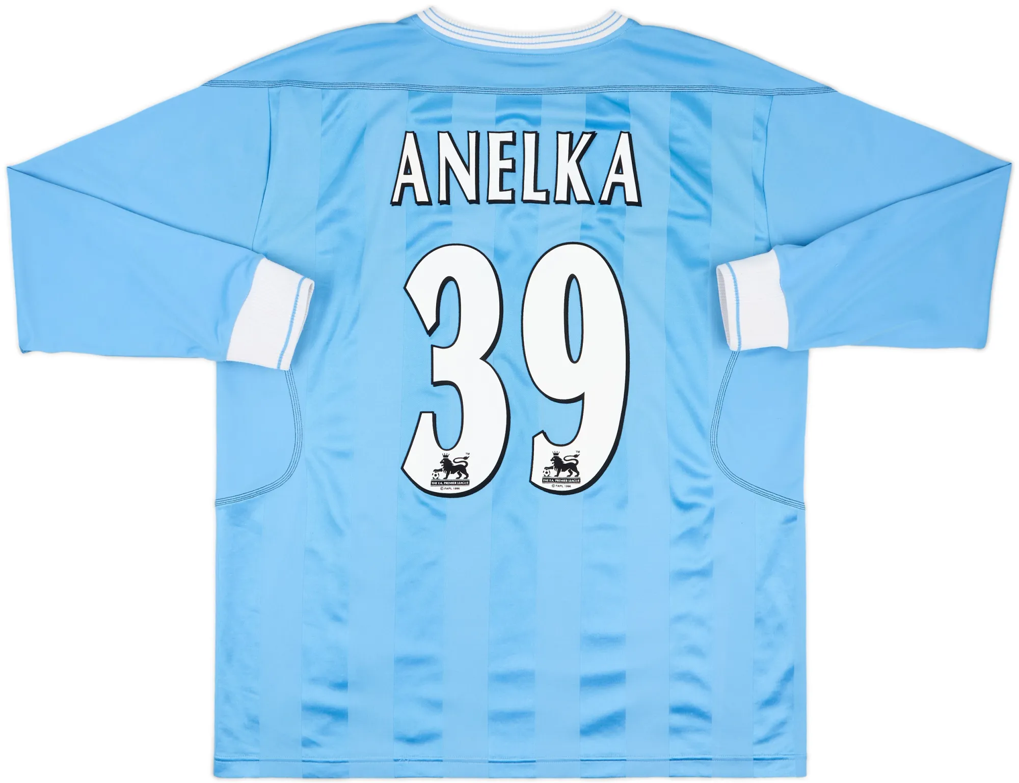 Reebok Manchester City Mens LS Home Shirt 2003/04