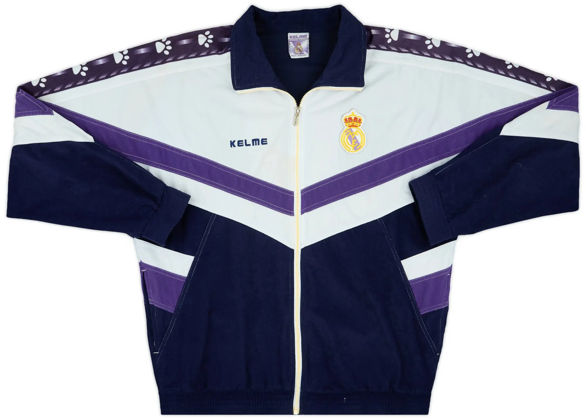 1994-96 Real Madrid Kelme Track Jacket - 5/10 - (L)