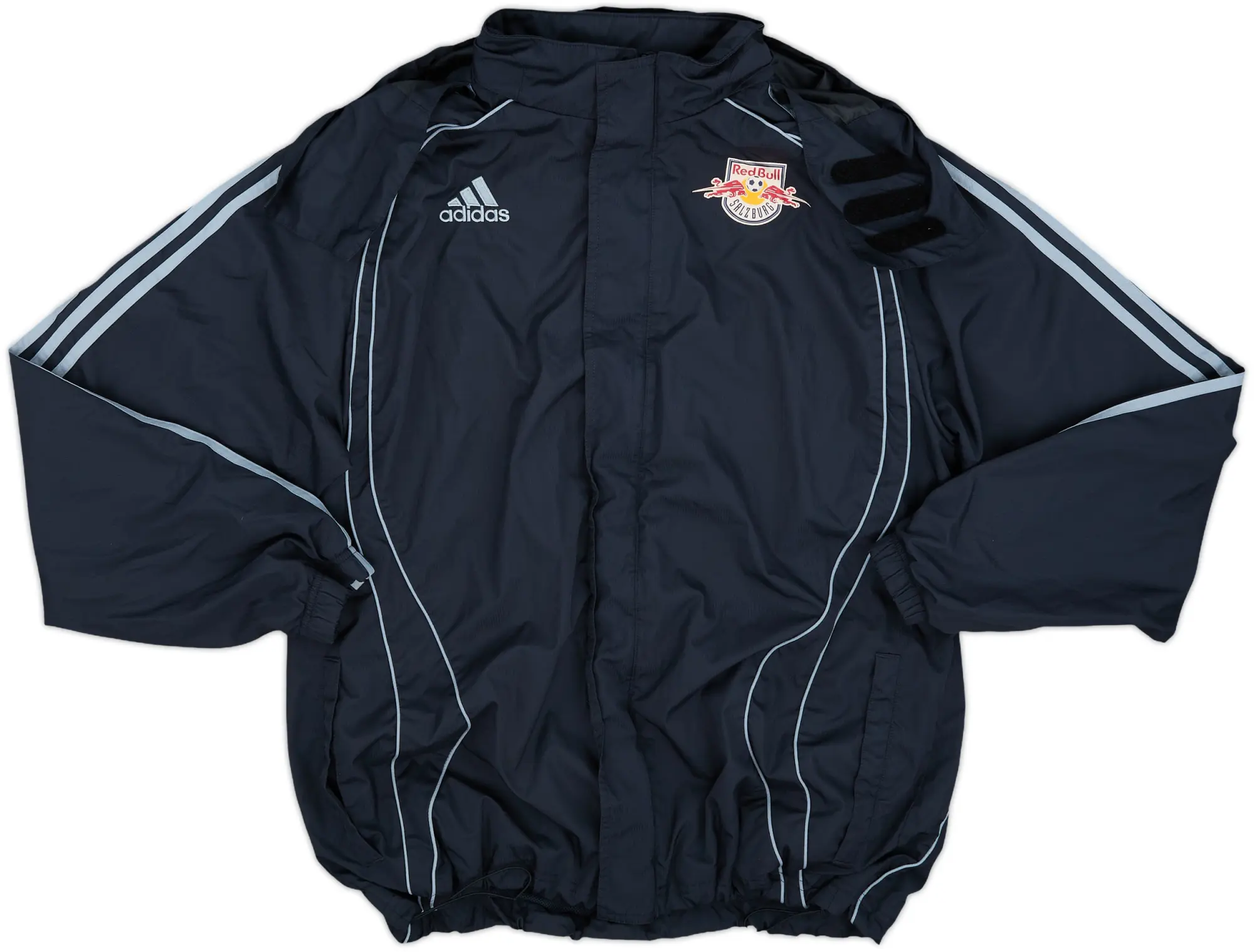 2006-07 Red Bull Salzburg adidas Hooded Rain Jacket - 8/10 - (M)