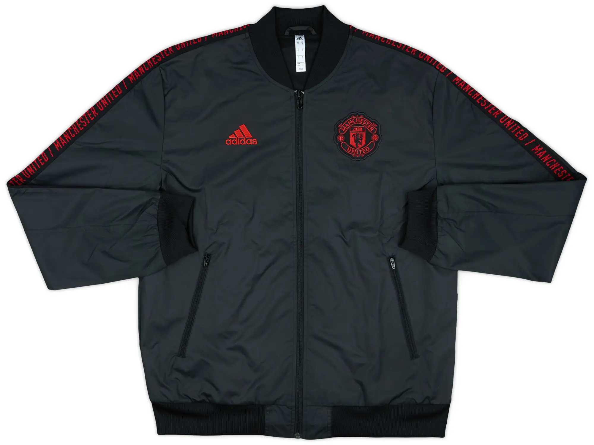 2018-19 Manchester United adidas Track Jacket - 10/10 - (M)