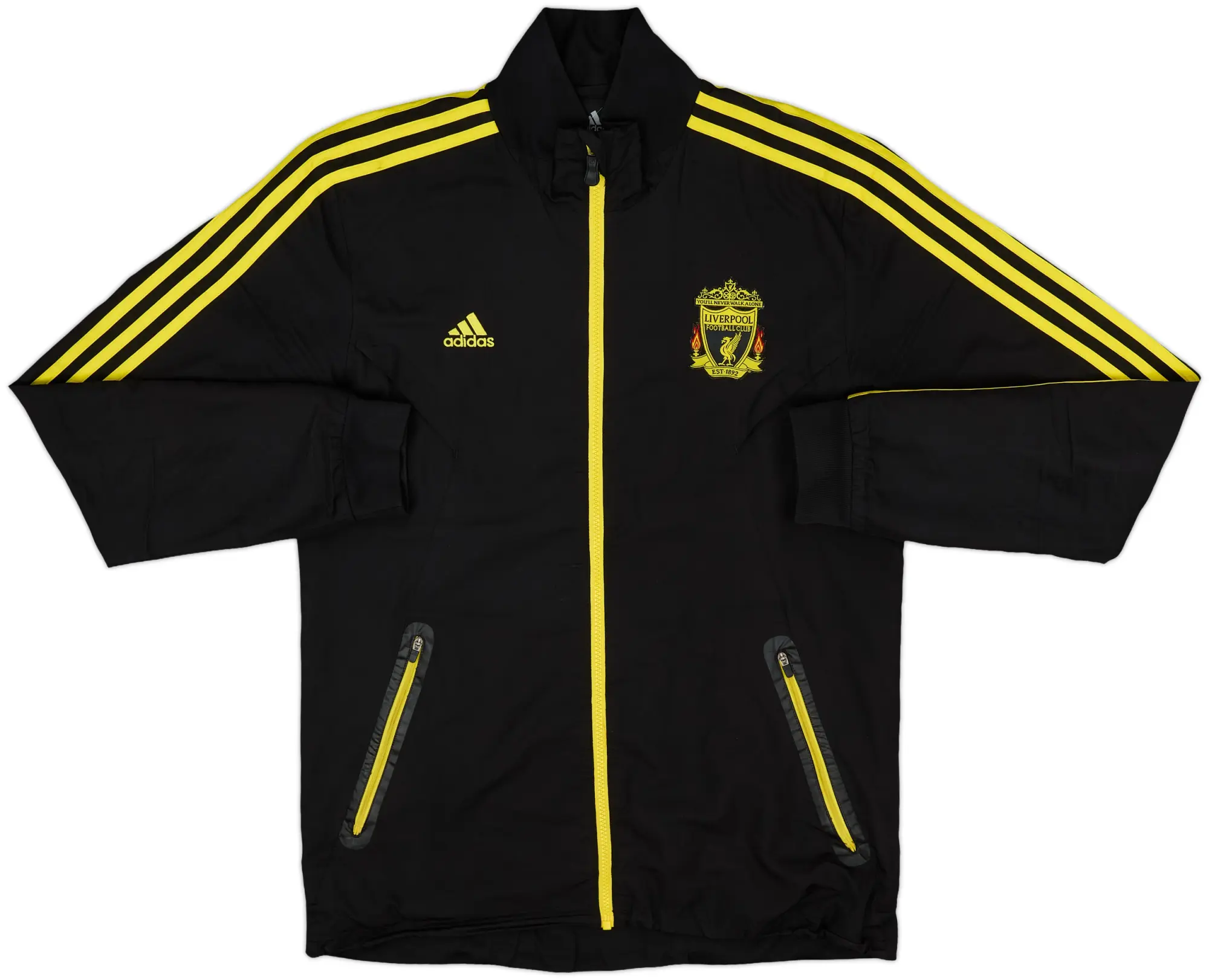 2010-11 Liverpool adidas Track Jacket - 10/10 - (M)