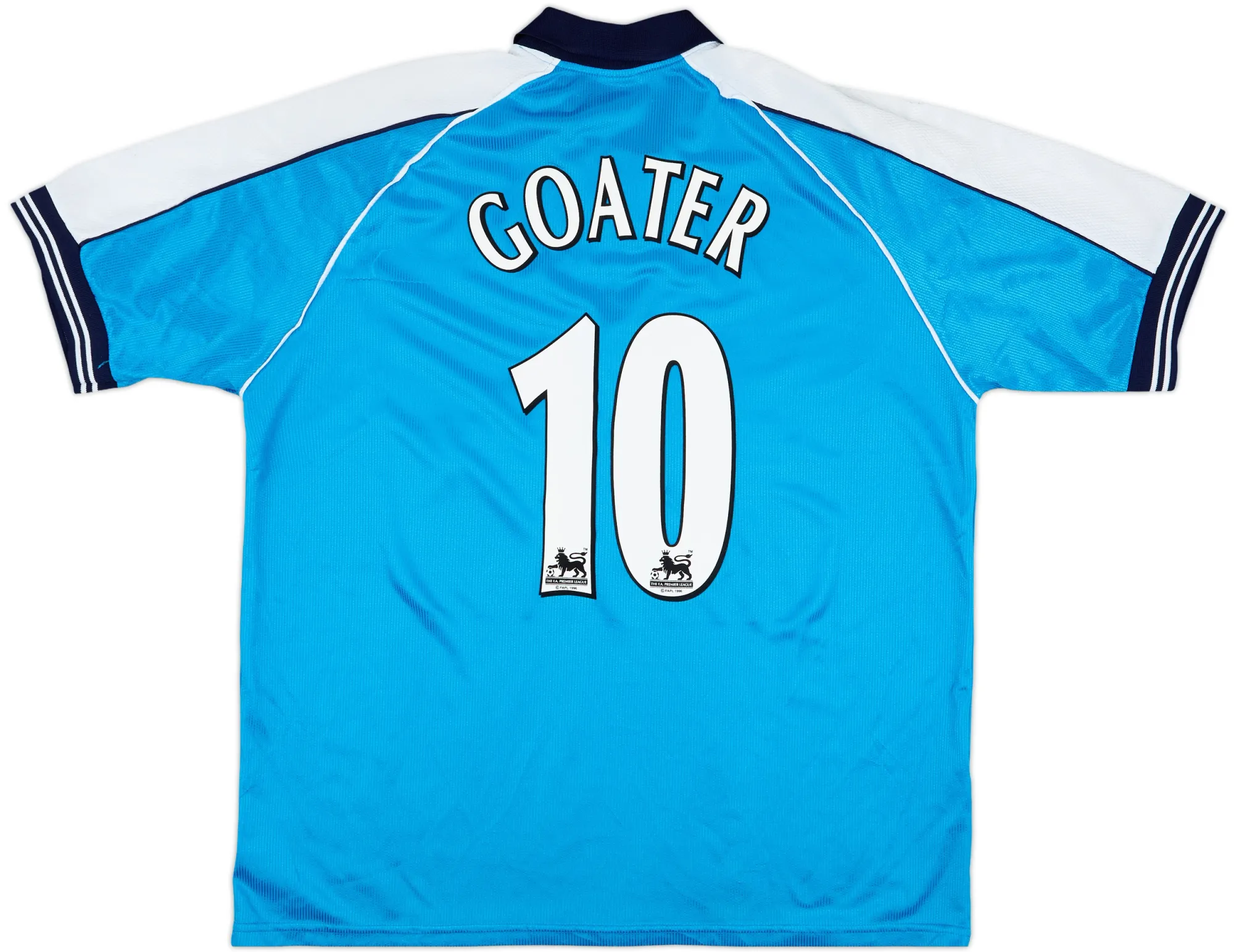 LeCoqSportif Manchester City Mens SS Home Shirt 1999/01