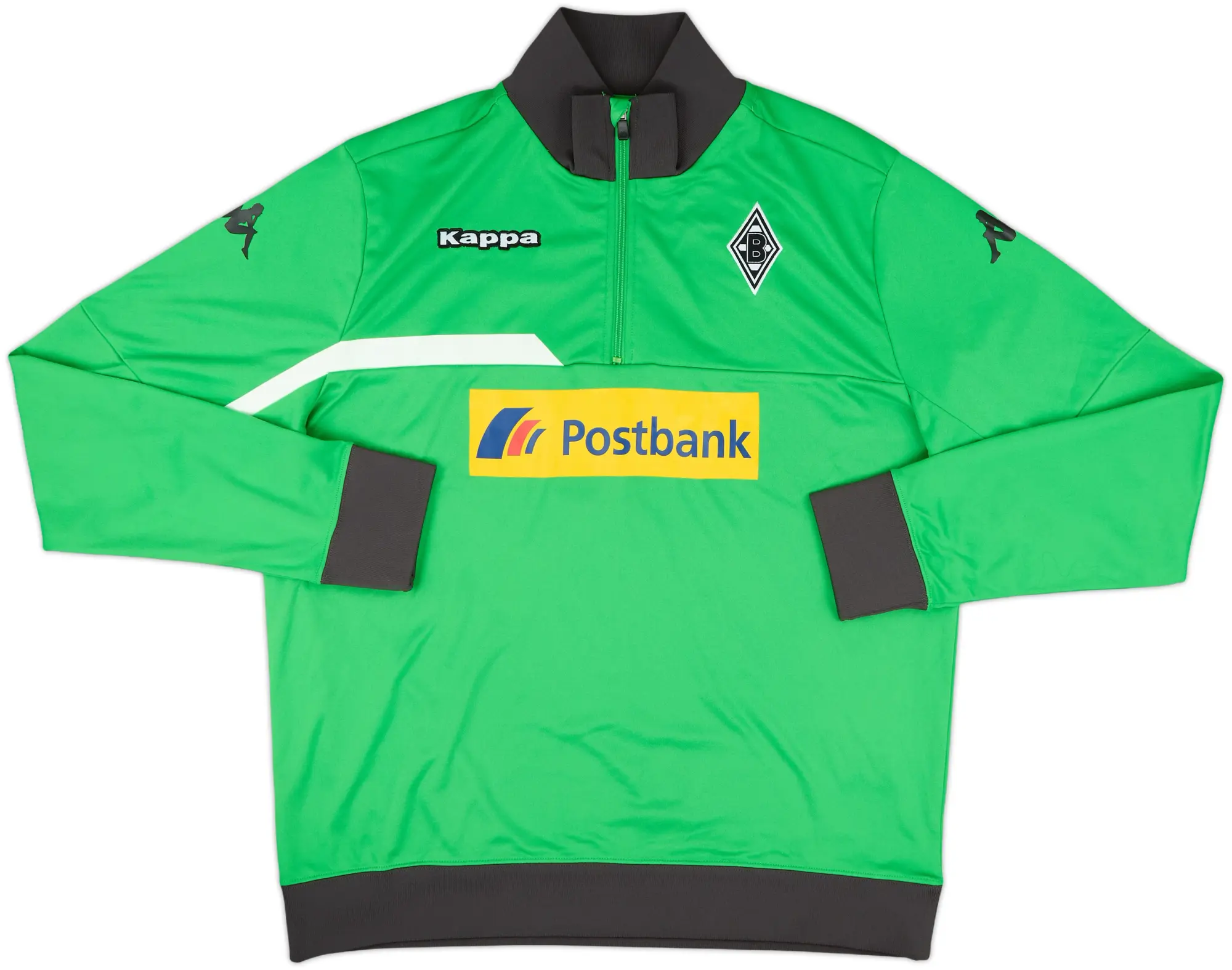 2014-15 Borussia Monchengladbach Kappa 1/4 Zip Drill Top - 8/10 - (XXL)