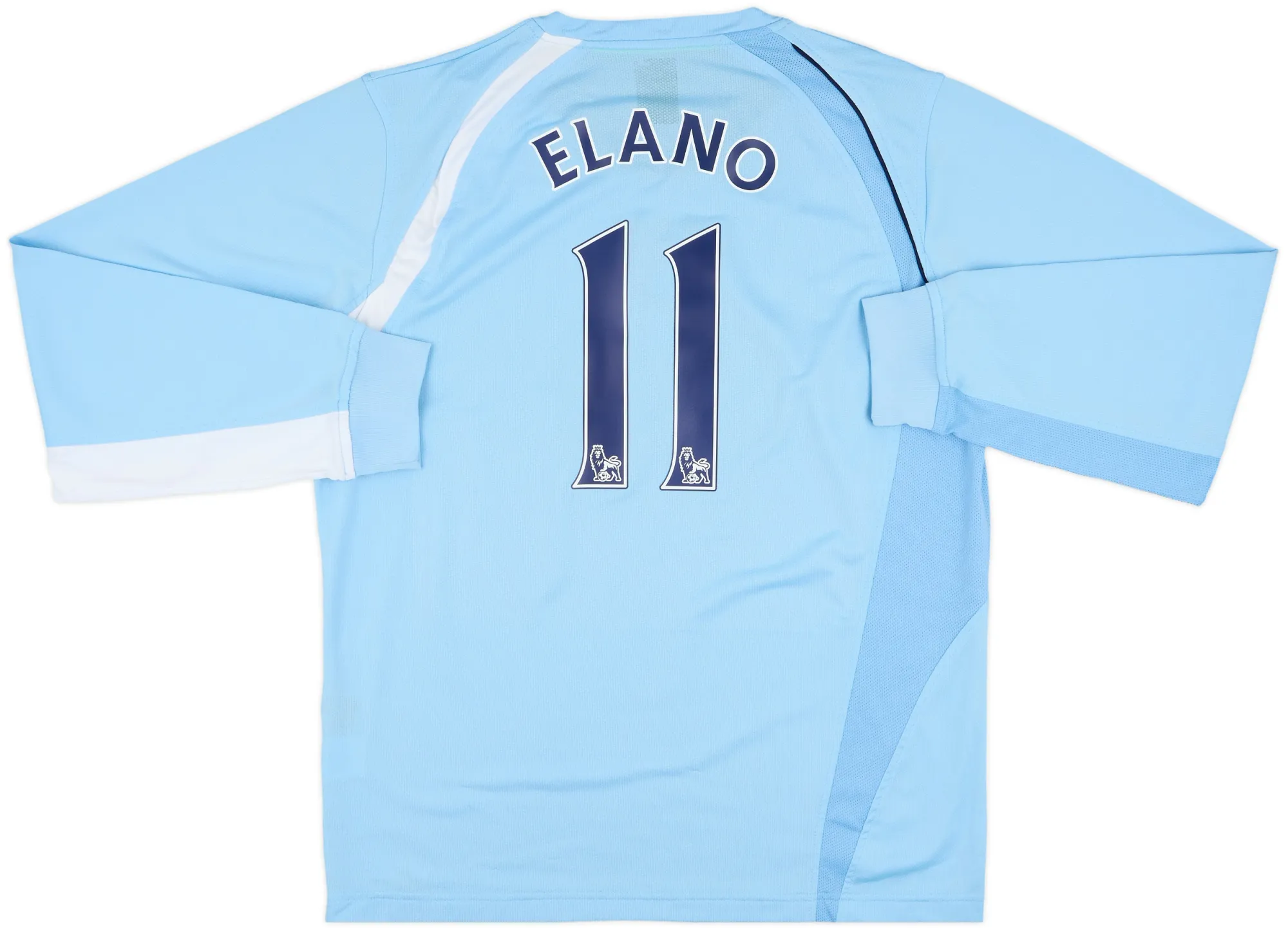 LeCoqSportif Manchester City Mens LS Home Shirt 2008/09