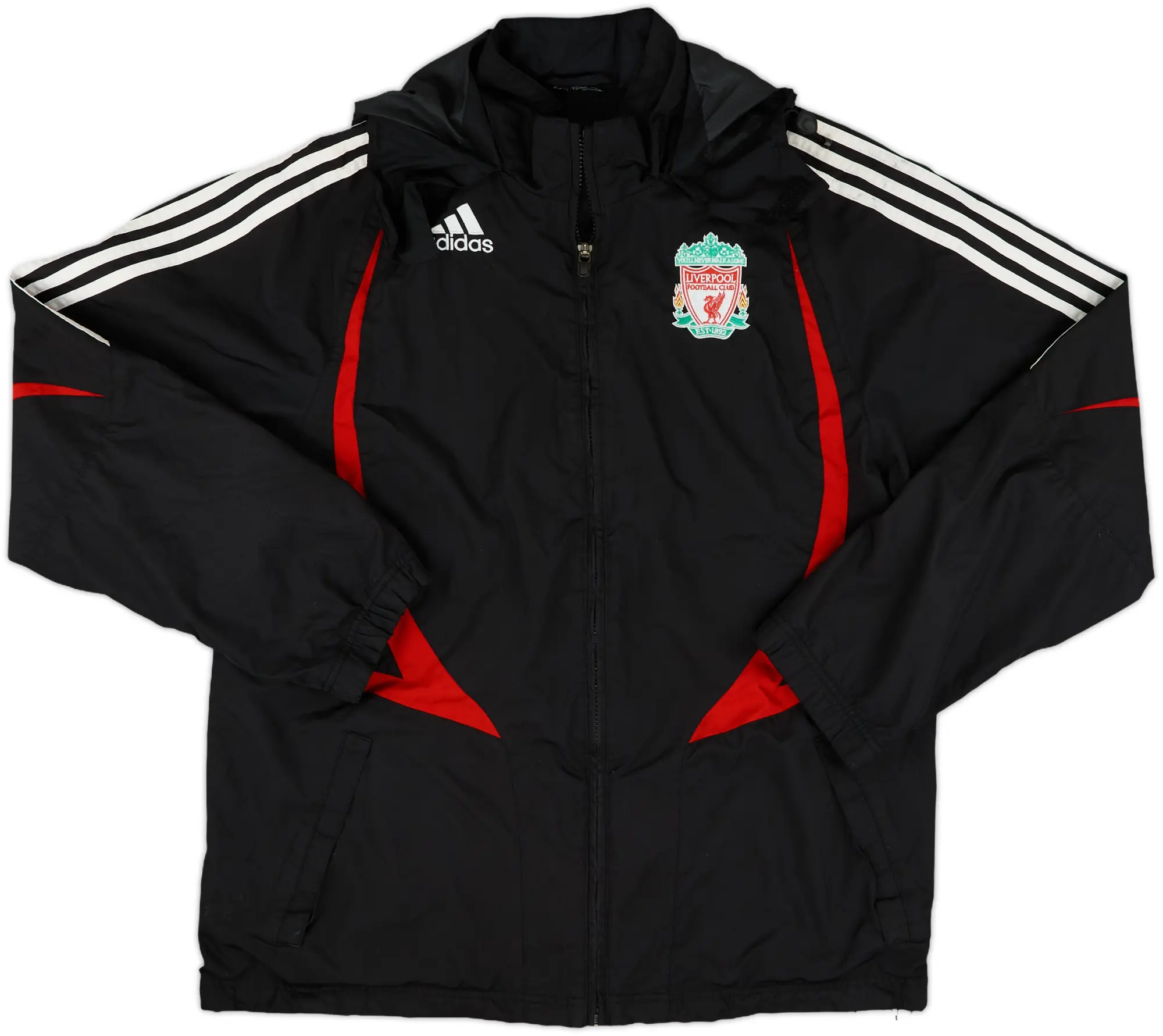 2007-08 Liverpool adidas Track Jacket - 7/10 - (M)