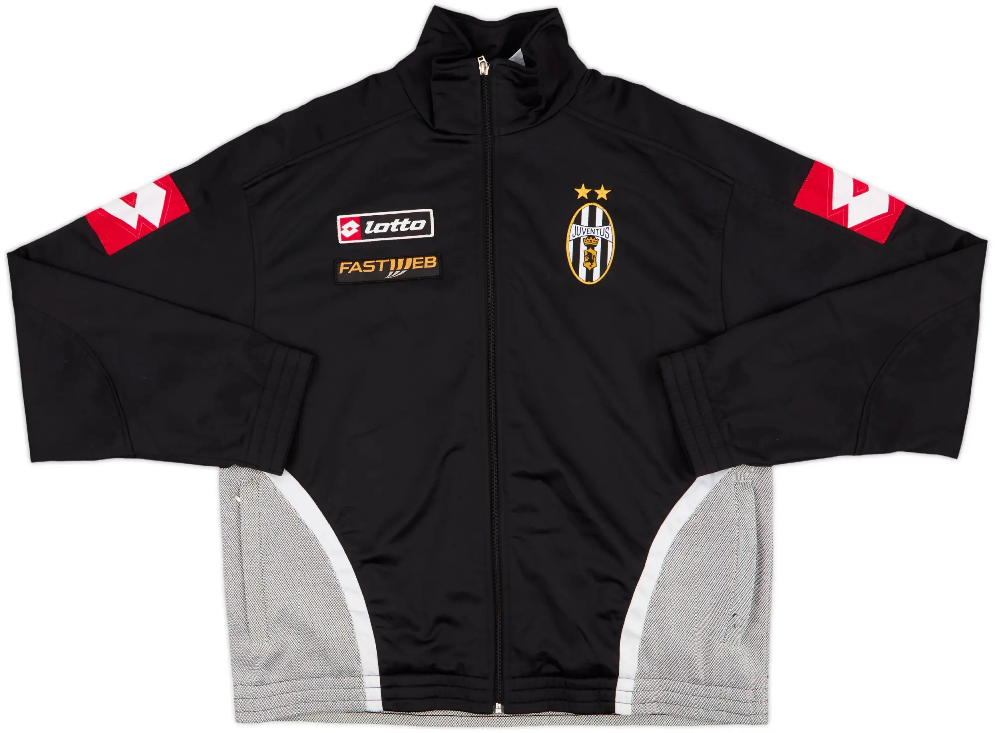 2001-02 Juventus Lotto Track Jacket - 8/10 - (M)