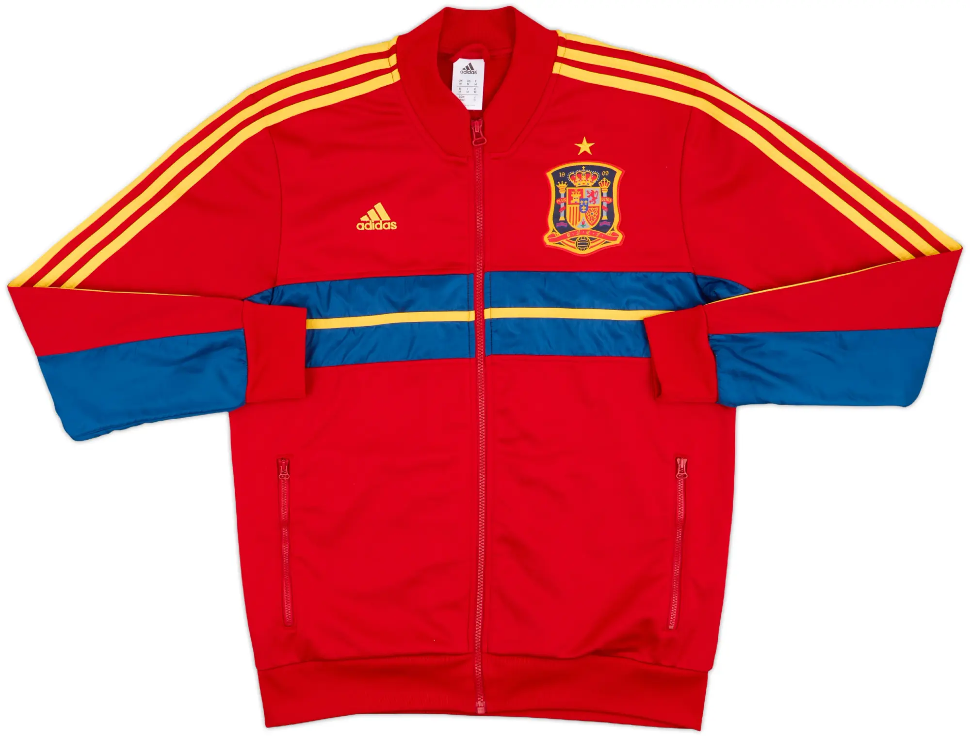 2012-13 Spain adidas Track Jacket - 8/10 - (L)