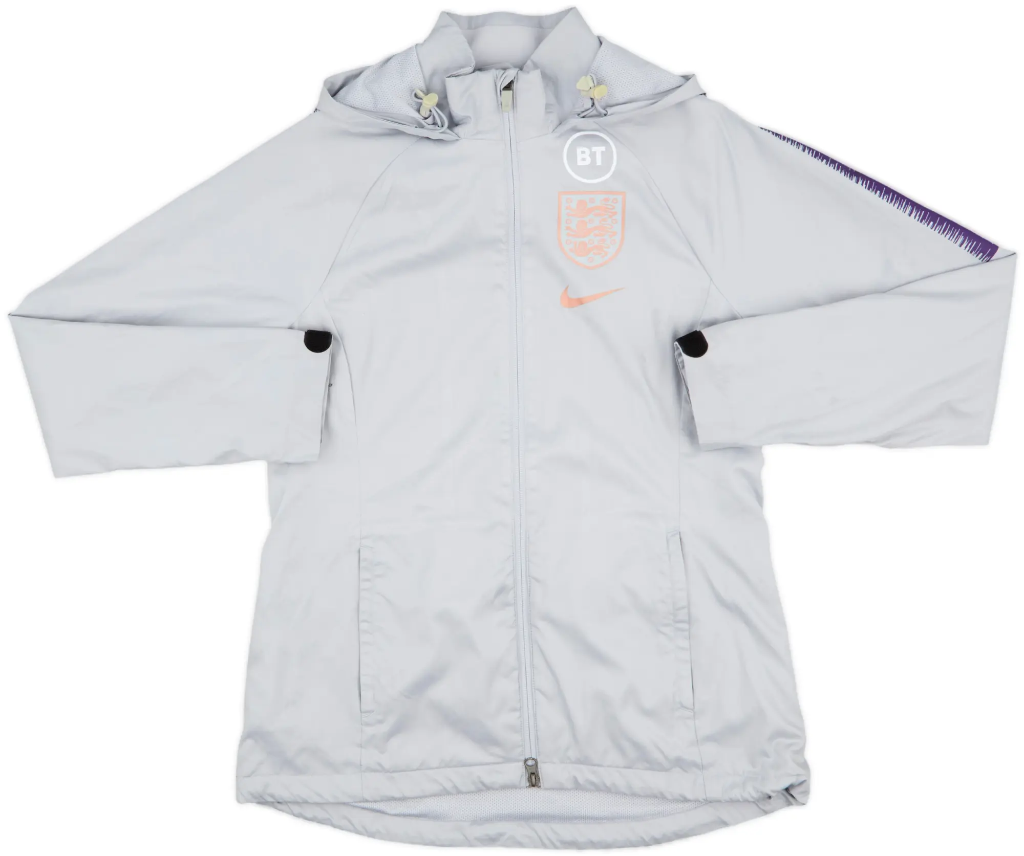 2019-20 England Nike Hooded Rain Jacket - 8/10 - (M)