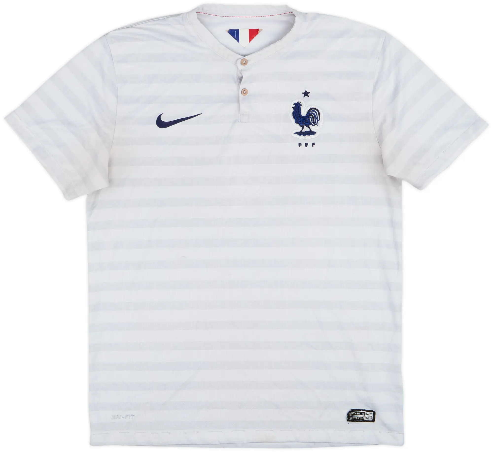 Nike France Mens SS Away Shirt 2014