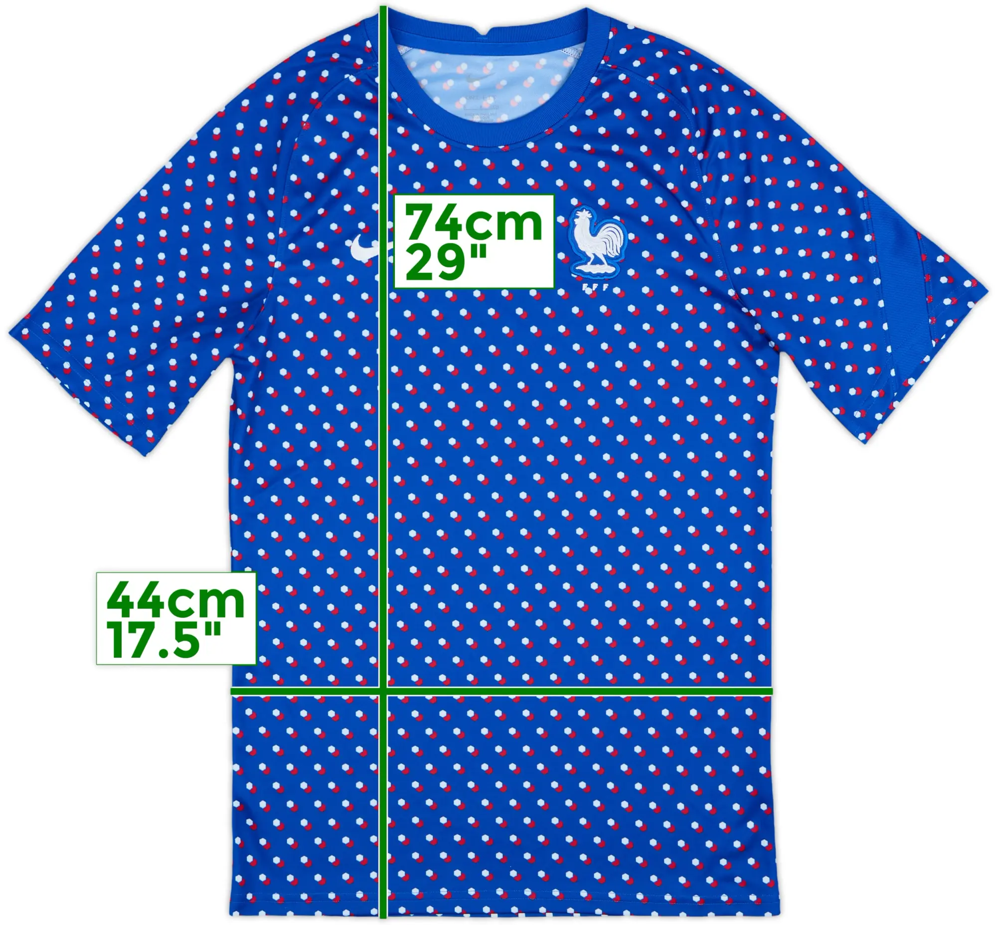 Nike France Mens SS Home Shirt 2020