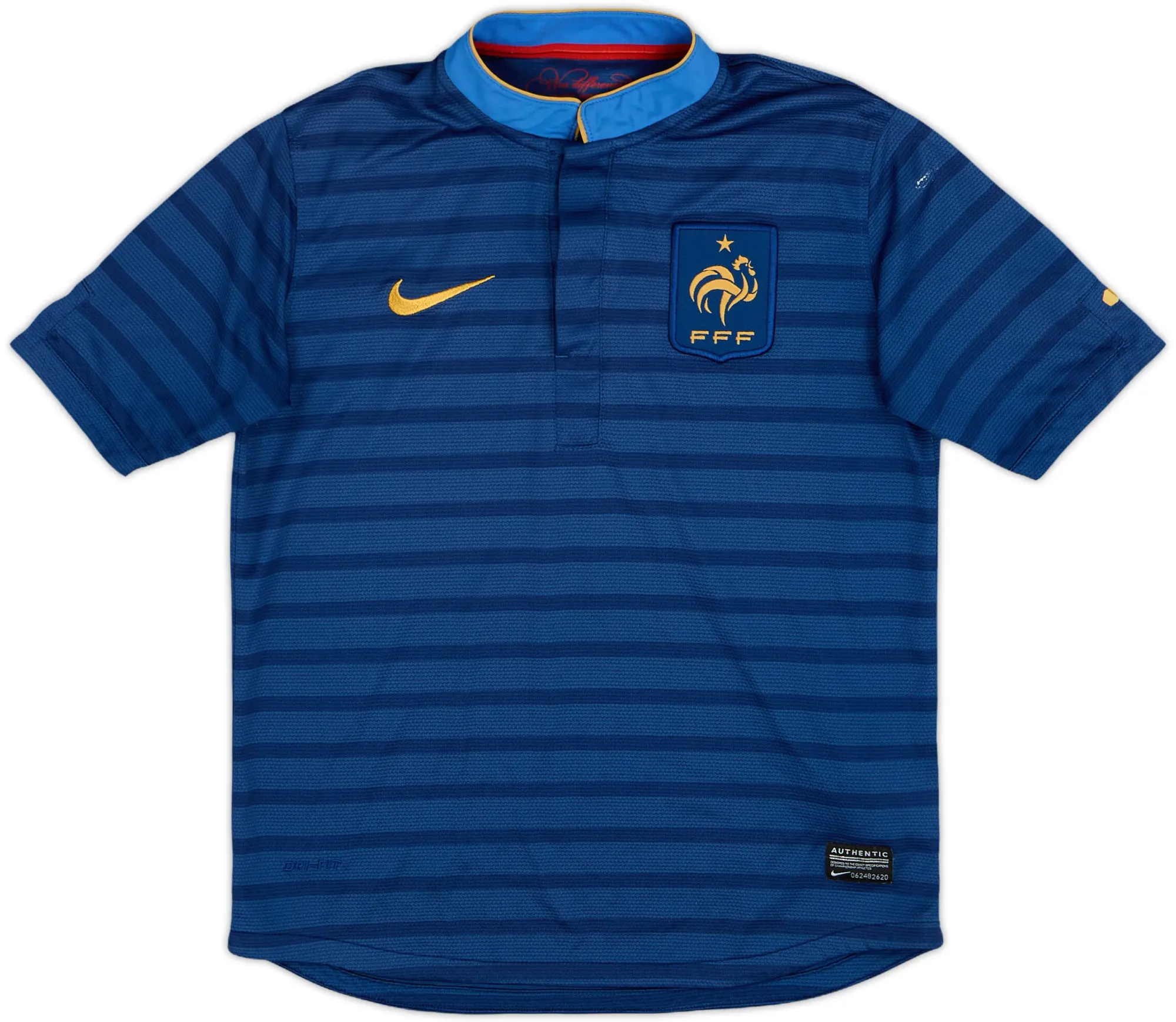 Nike France Boys SS Home Shirt 2012