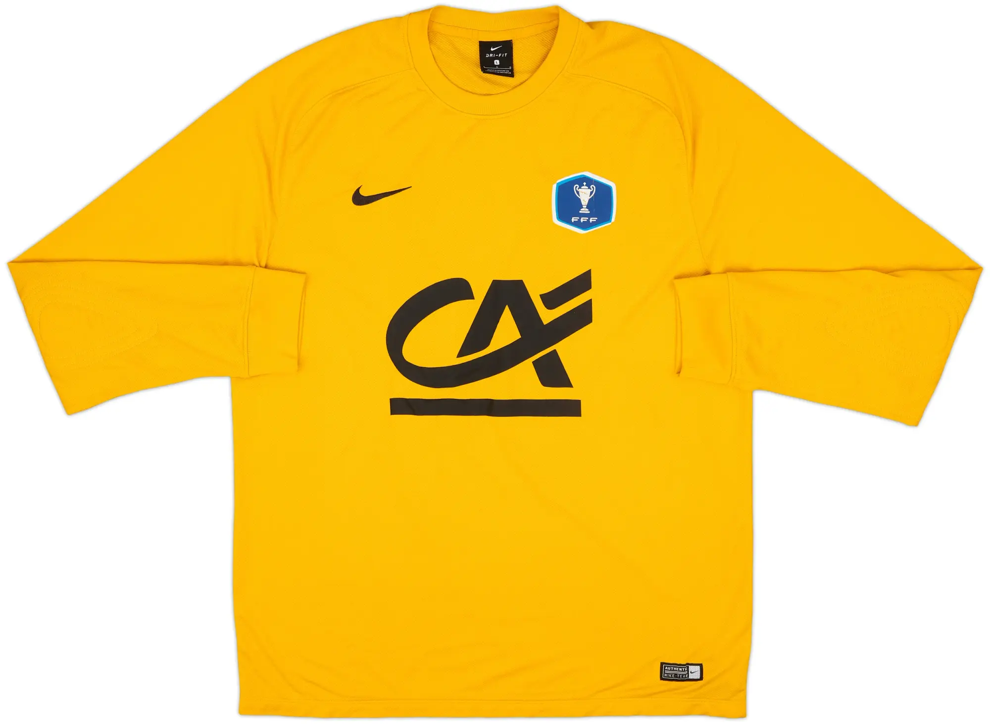 Nike France Mens LS Goalkeeper Home Shirt 2017