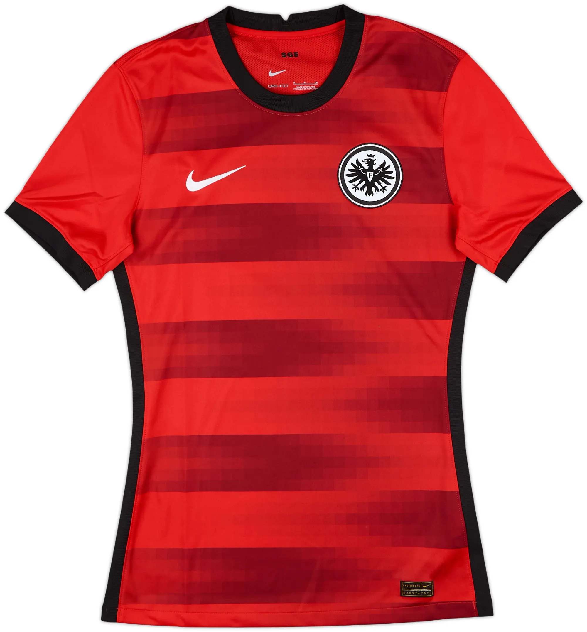 Nike Eintracht Frankfurt Mens SS Player Issue Away Shirt 2021/22