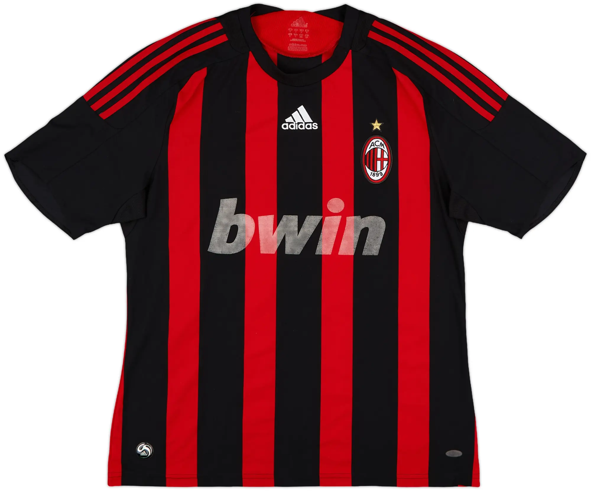 2008-09 AC Milan Home Shirt - 4/10 - (L)
