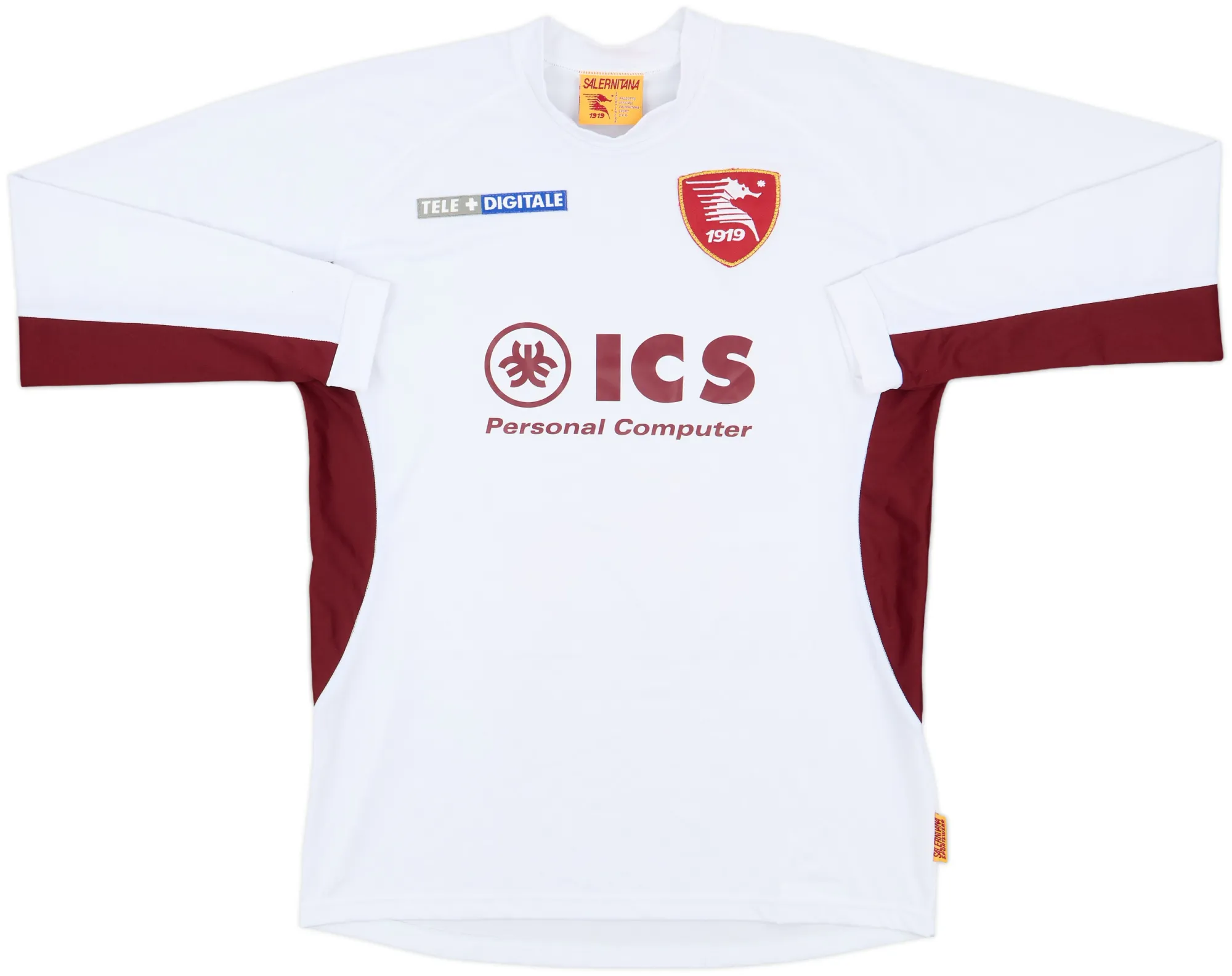 Away Salernitana Mens LS Away Shirt 2001/02