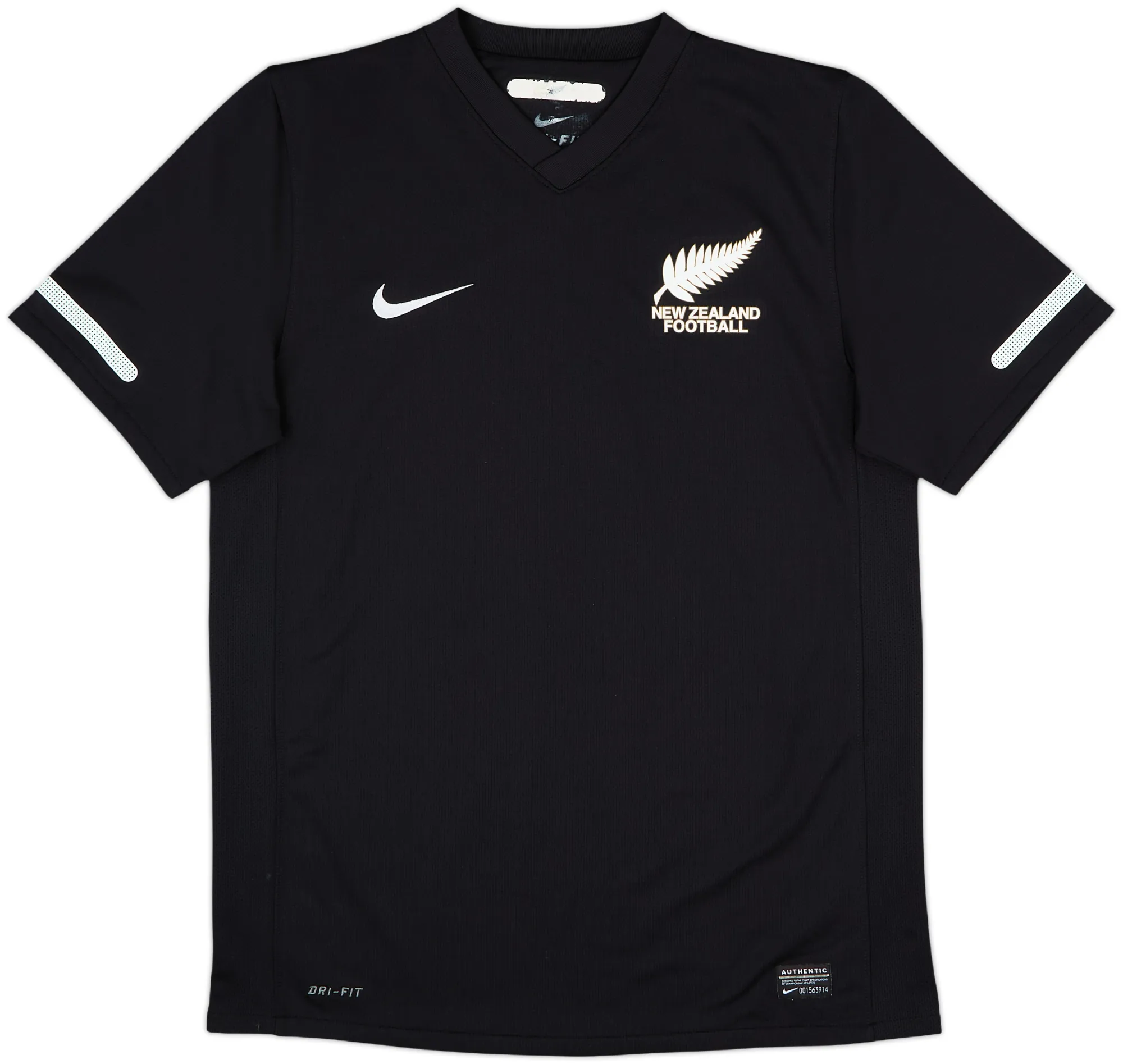 Nike New Zealand Mens SS Away Shirt 2010